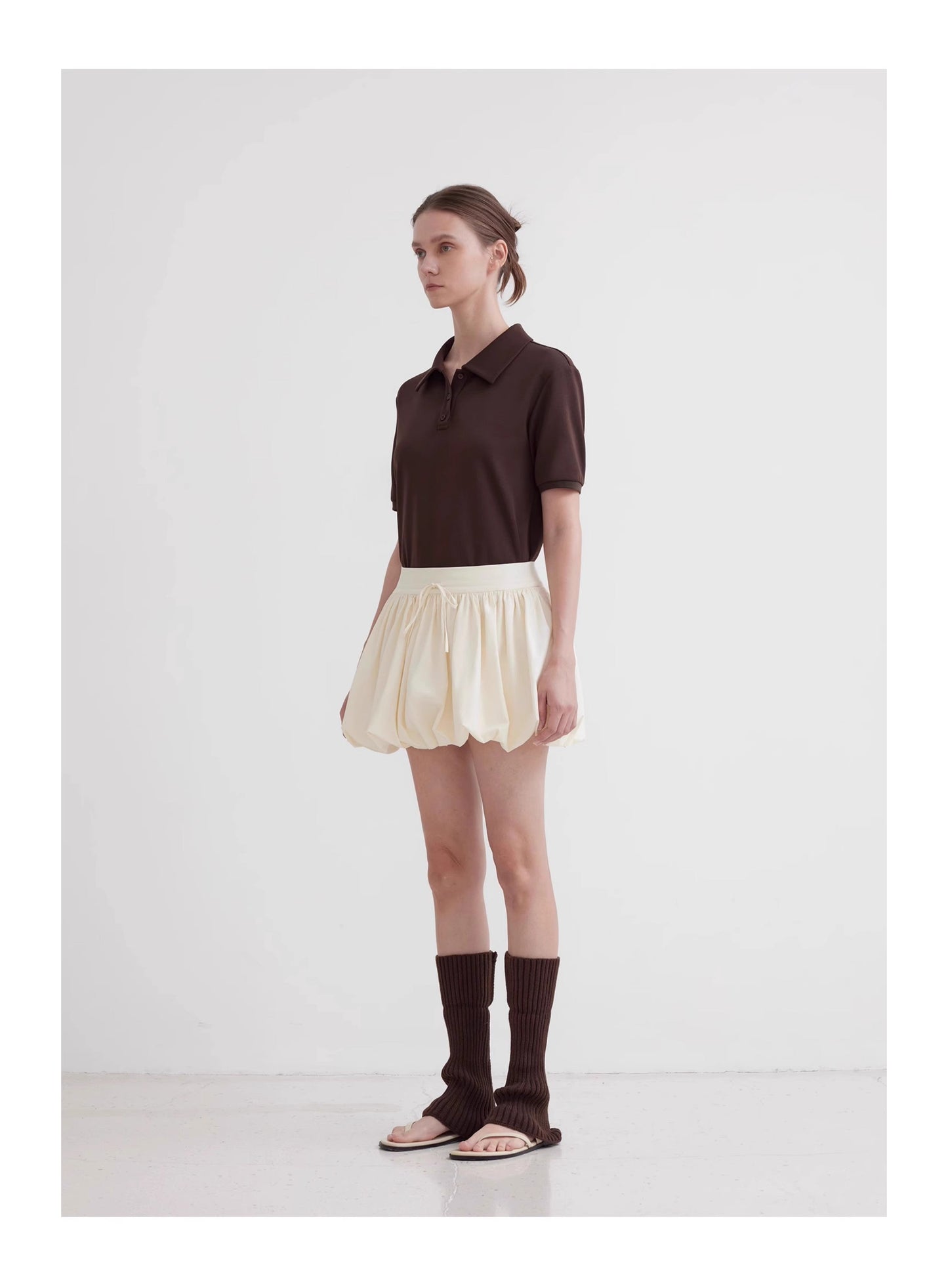 "Alice" Low Waist Anti-Exposure Flower Bud Short Skirt for Women