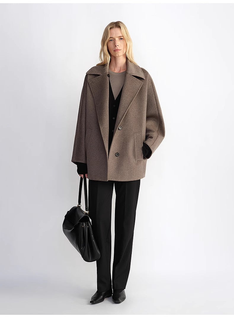 Fleeting Memories Cashmere Sheep Coat