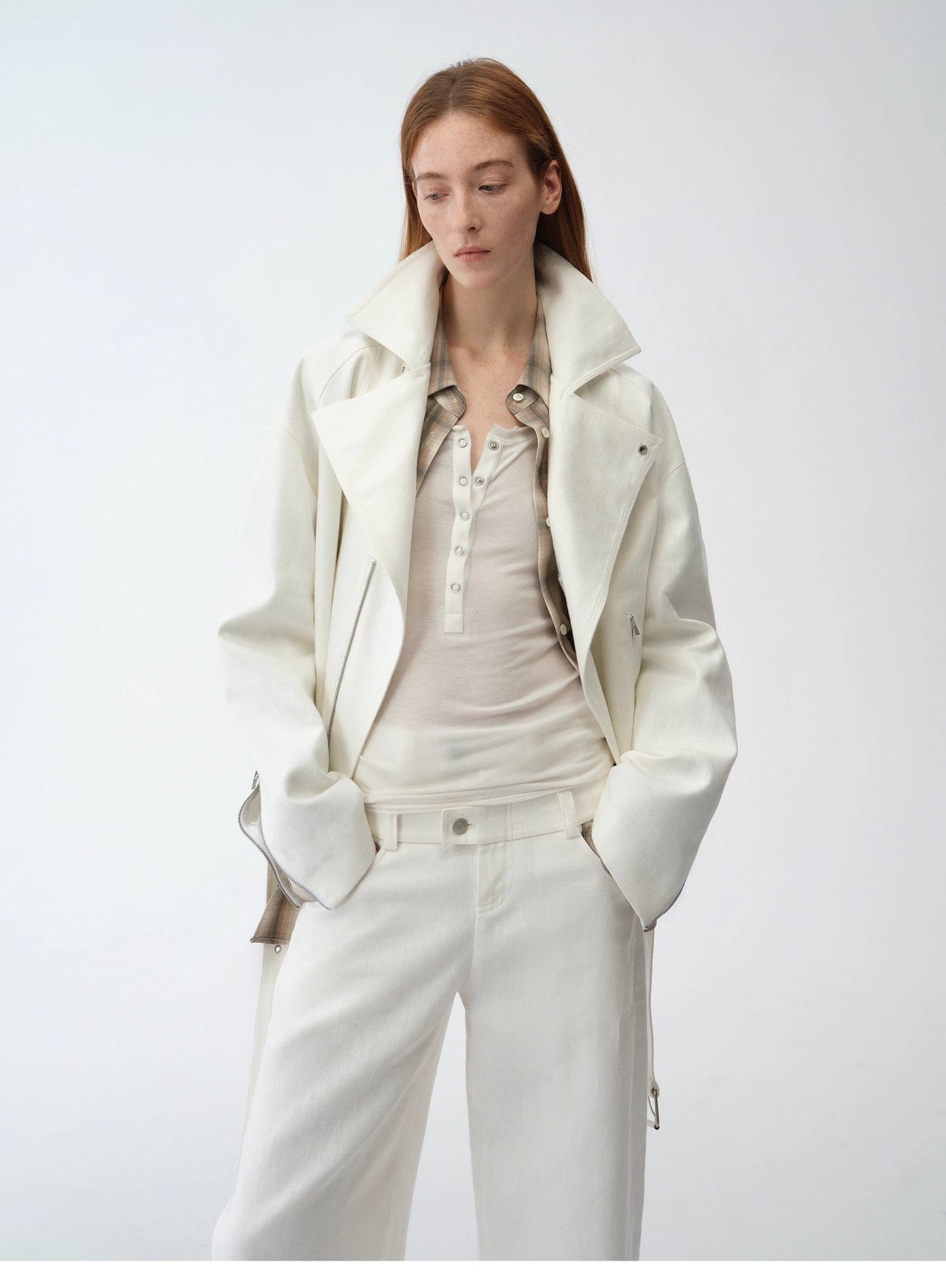 Modern Past Trapezoidal Jacket