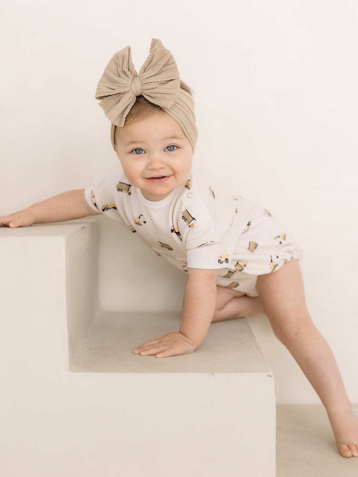 Construction | Short Sleeve Romper