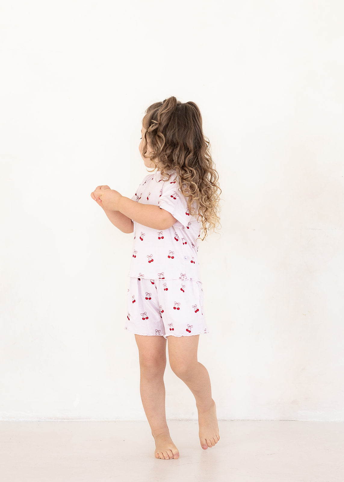 Cherry | Bamboo Daywear Short Set