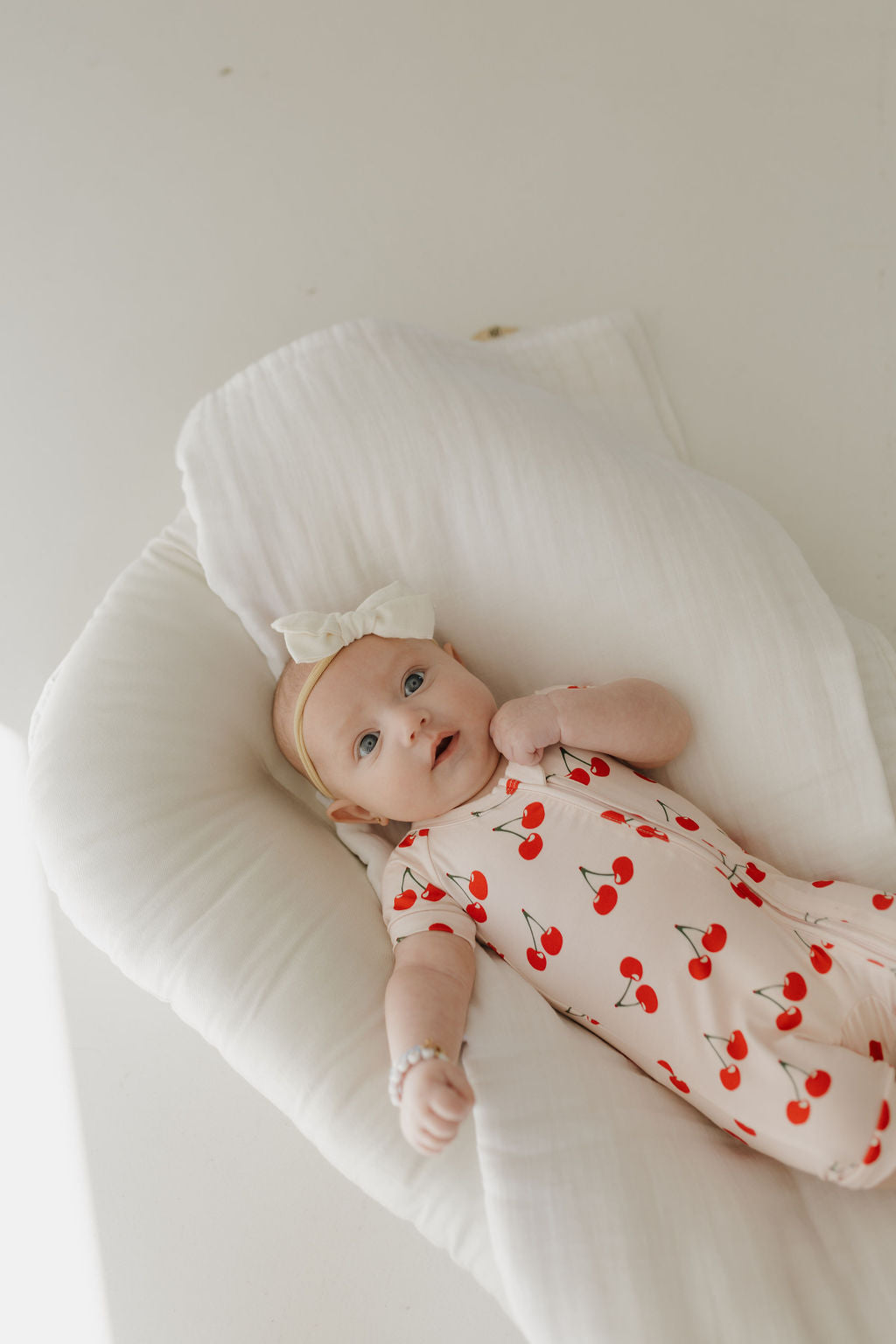 Bamboo Zip Shortie | Cherry Orchard