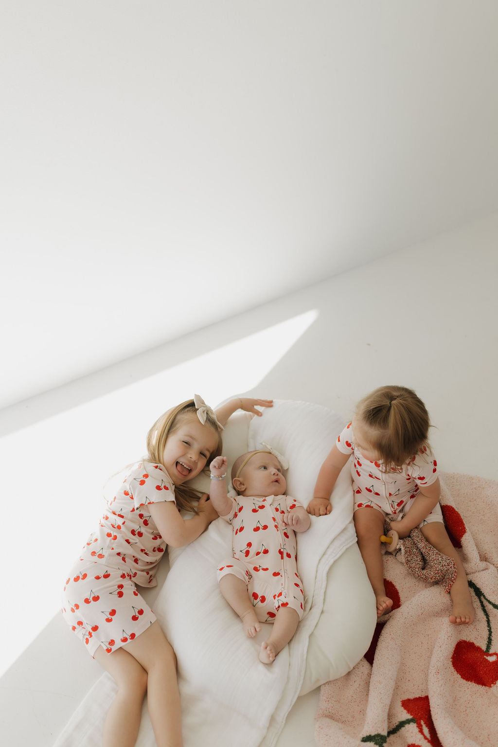 Bamboo Zip Shortie | Cherry Orchard