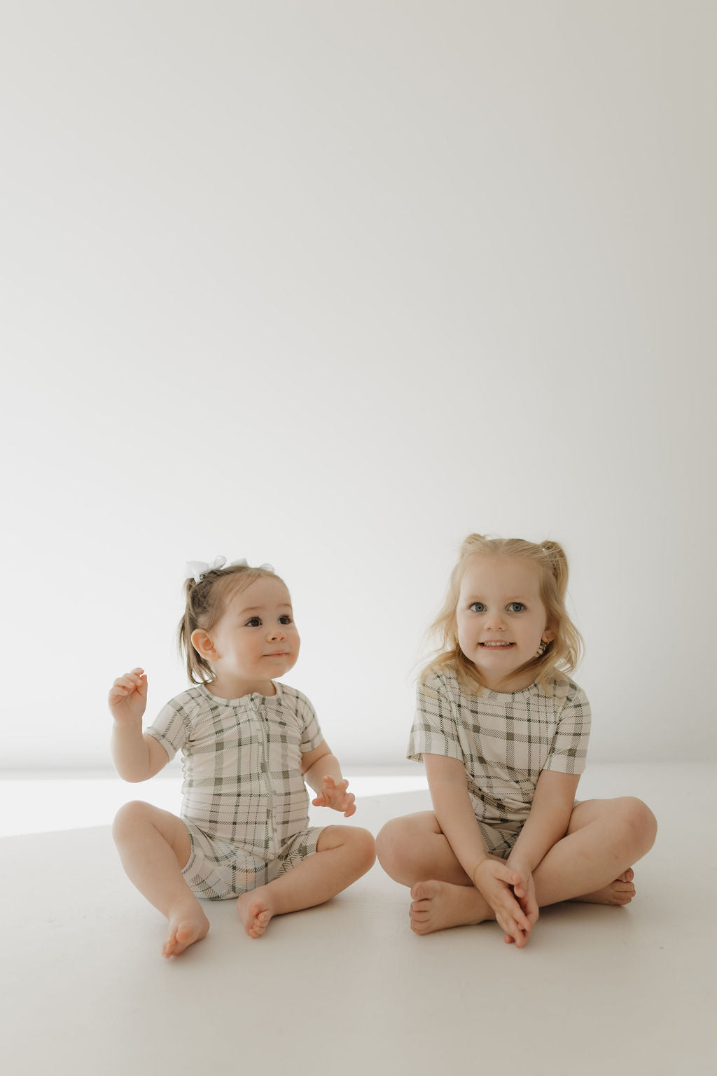 Bamboo Zip Shortie | Picnic Plaid