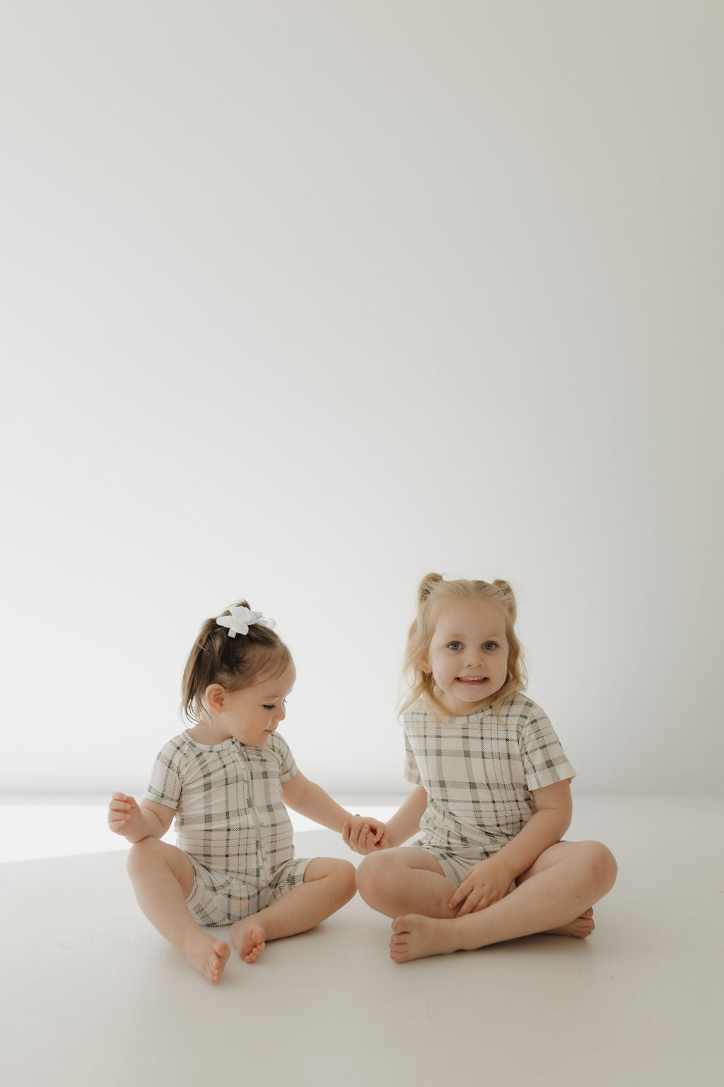 Bamboo Zip Shortie | Picnic Plaid