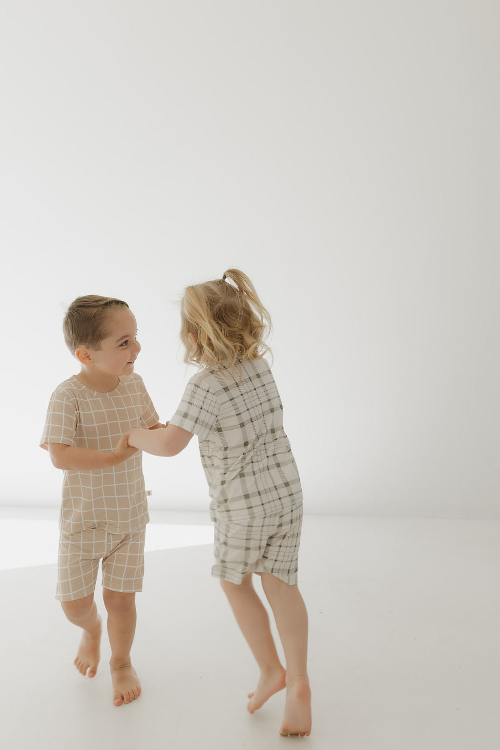Bamboo Short Set | Picnic Plaid