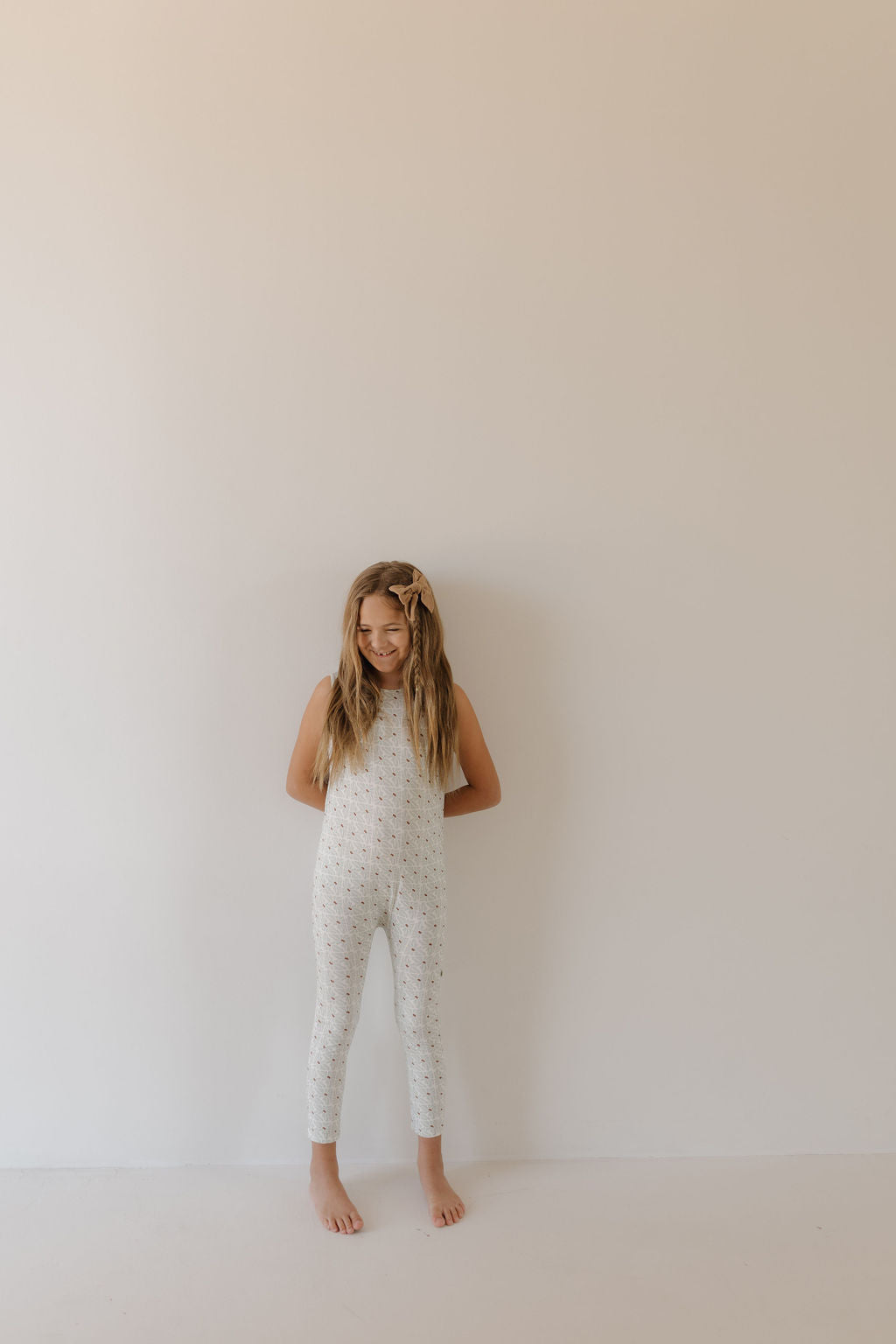 Harem Bamboo Romper | Coast