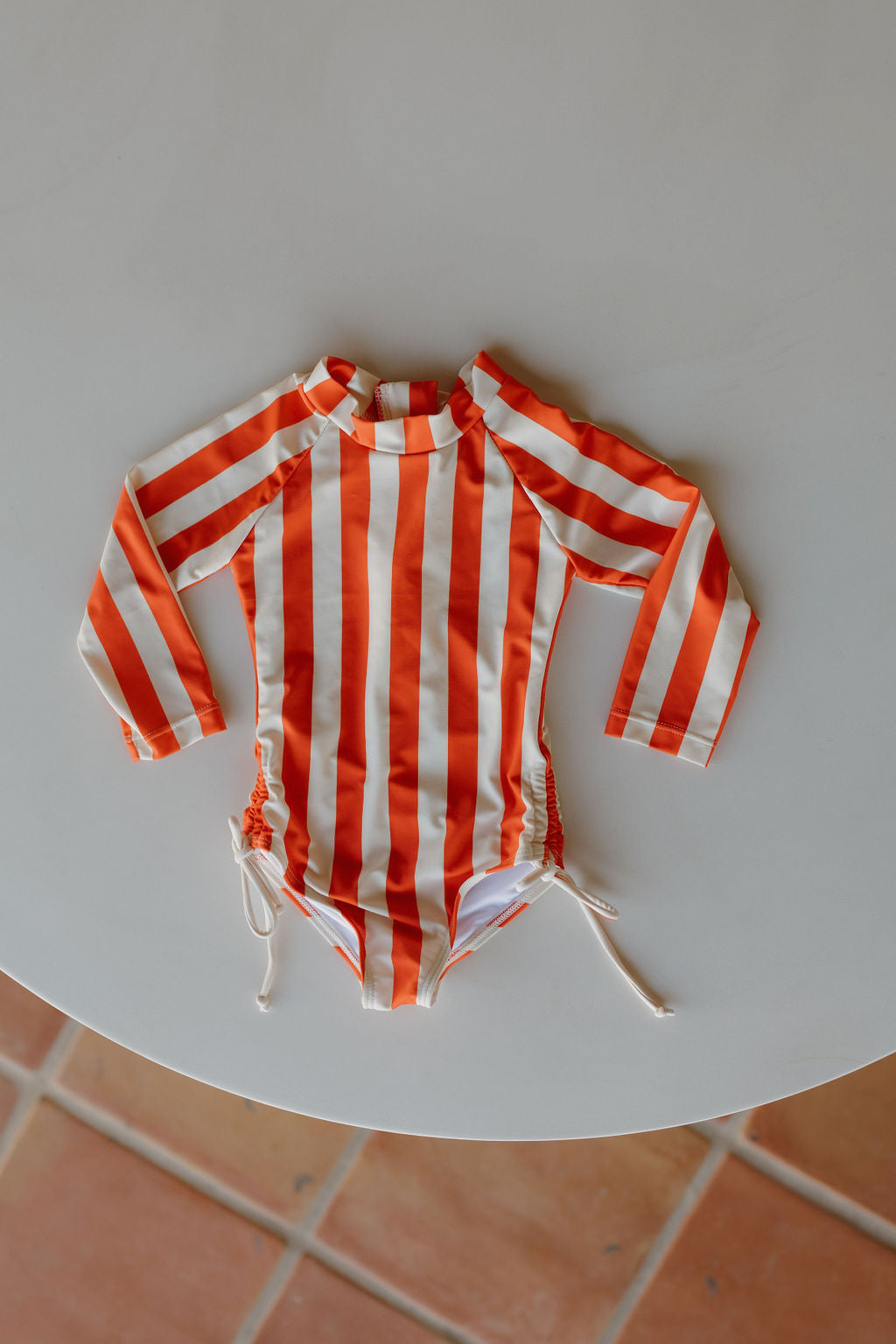 Girls Long Sleeve Swimsuit | Poolside