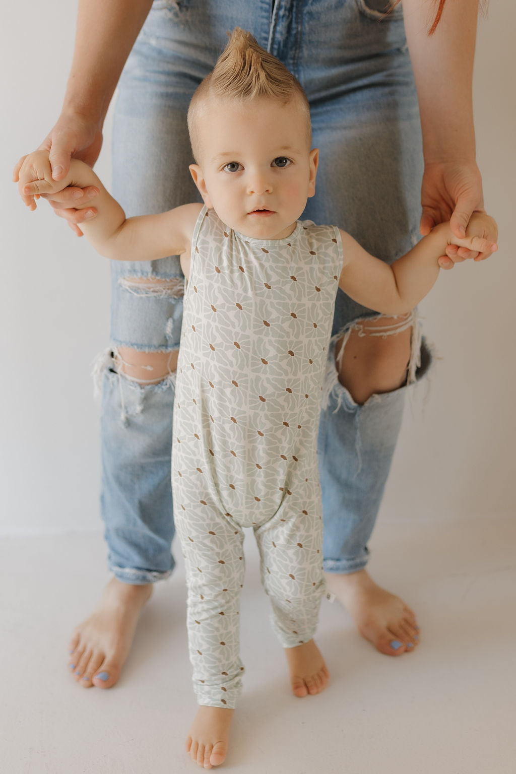 Harem Bamboo Romper | Coast