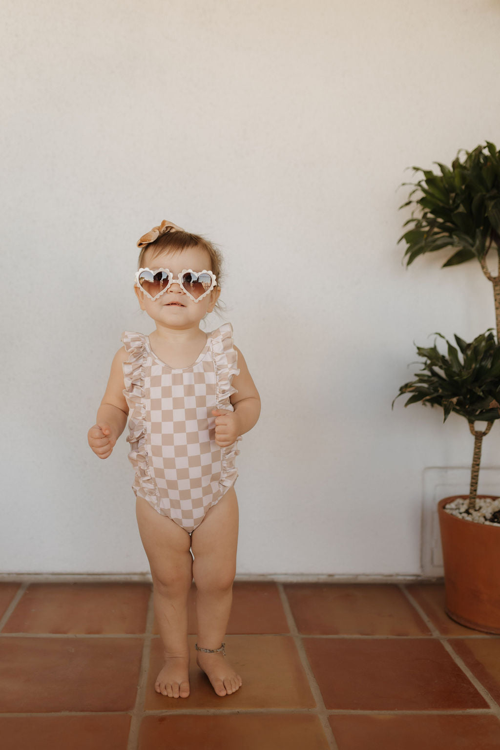 Girls Sleeveless Swimsuit | Coastline