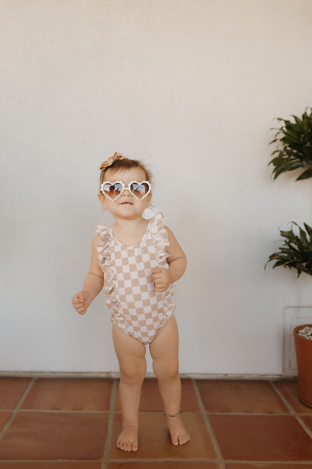 Girls Sleeveless Swimsuit | Coastline