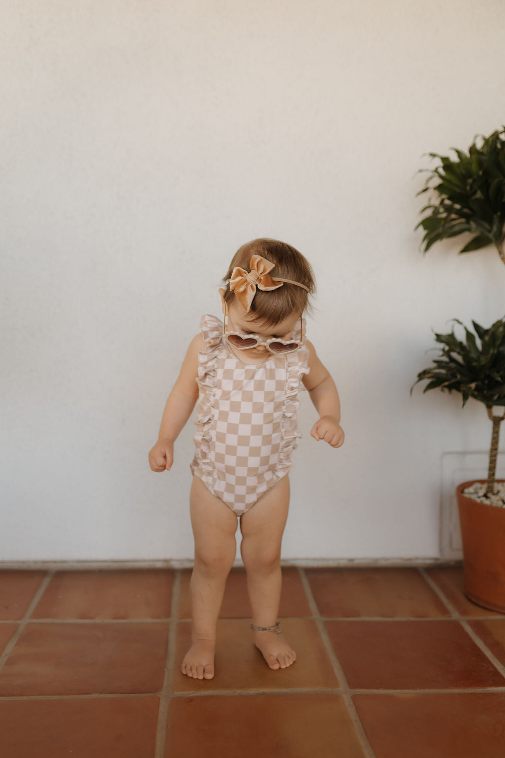 Girls Sleeveless Swimsuit | Coastline