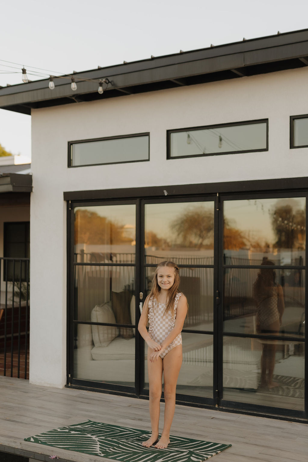 Girls Sleeveless Swimsuit | Coastline