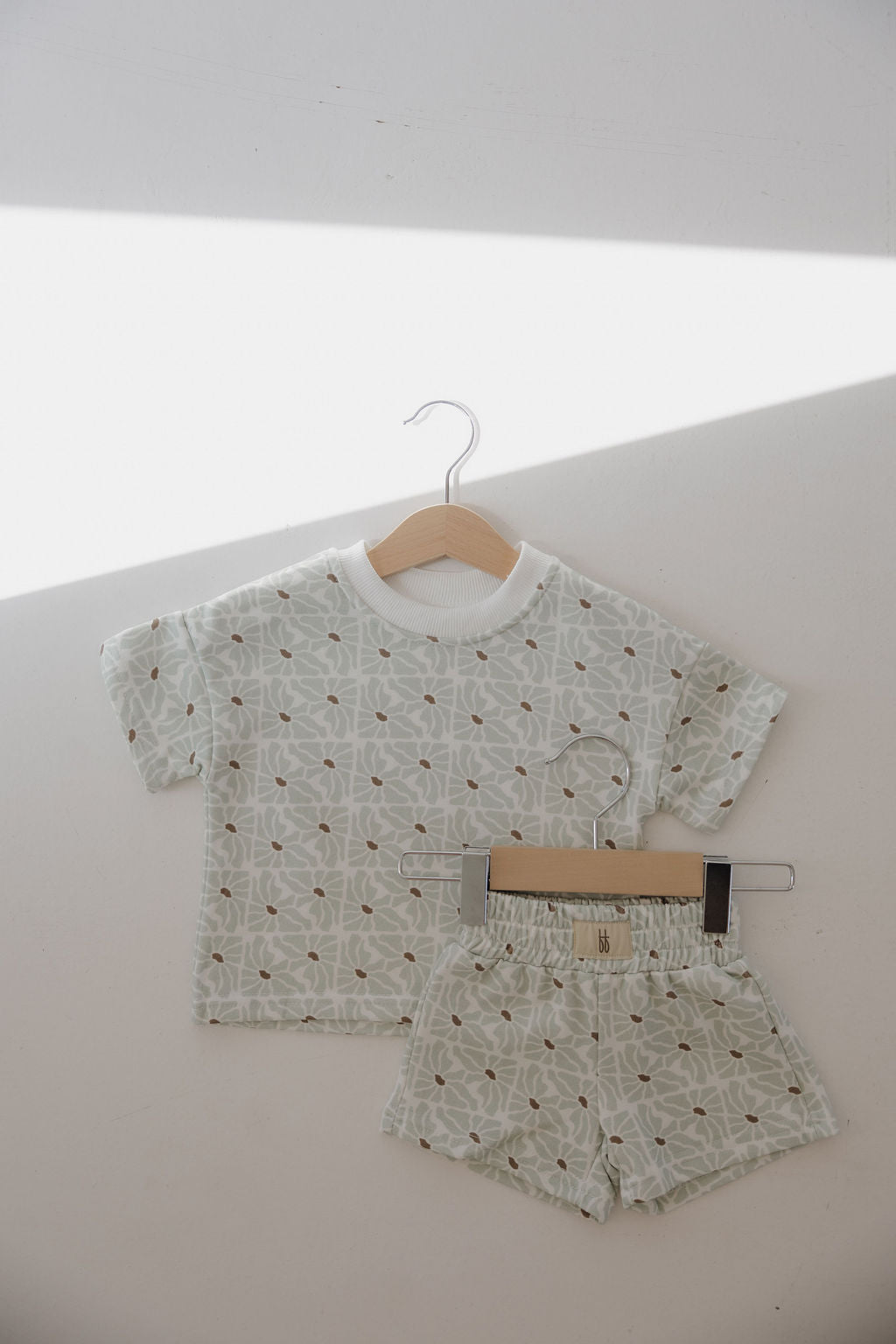 French Terry Short Set | Coast
