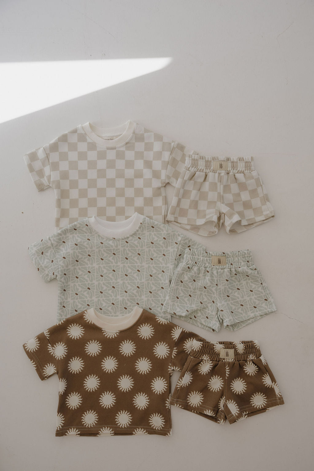 French Terry Short Set | Coast