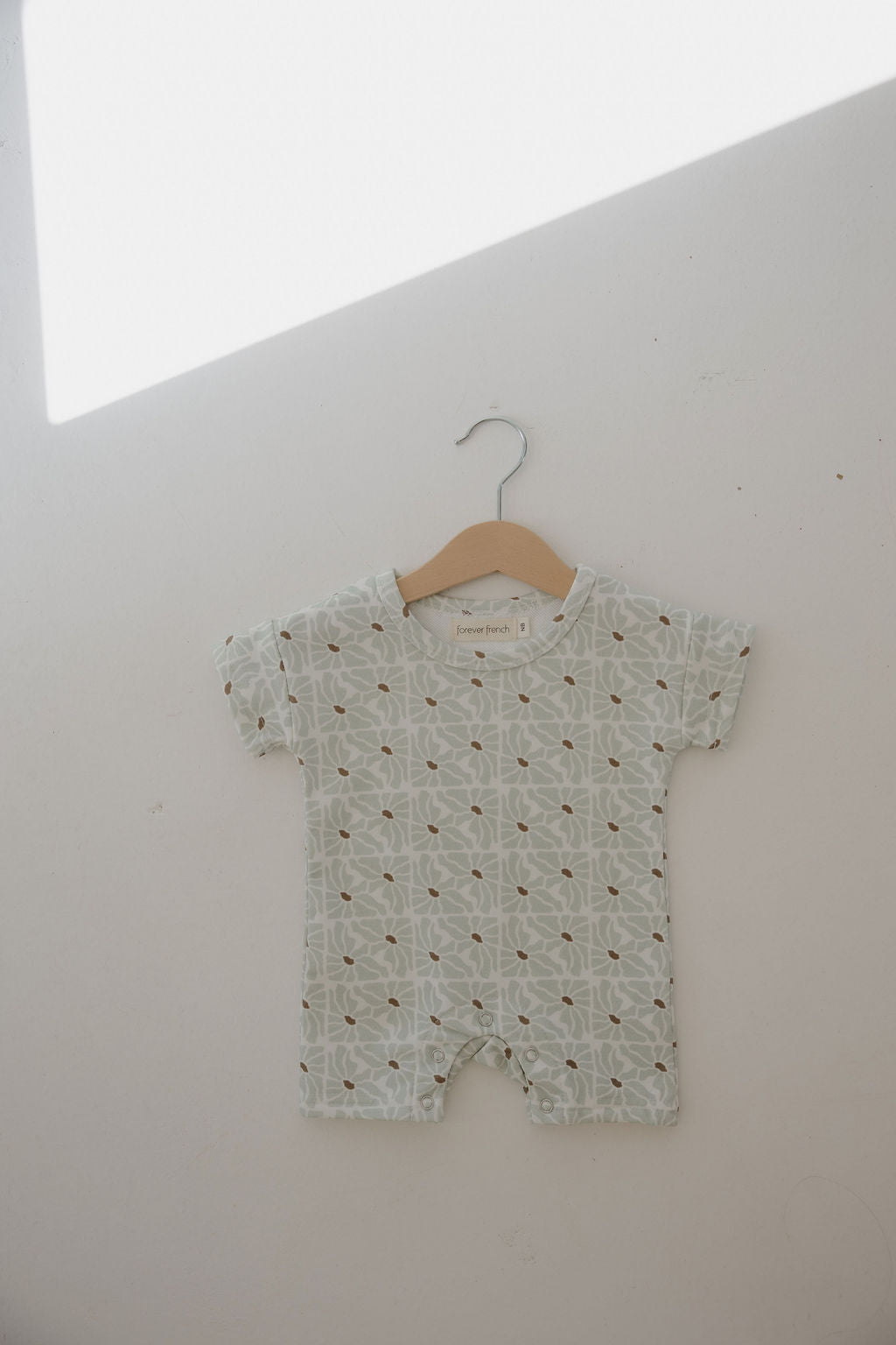 French Terry Romper | Coast