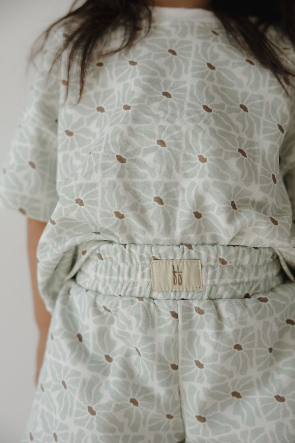 French Terry Short Set | Coast