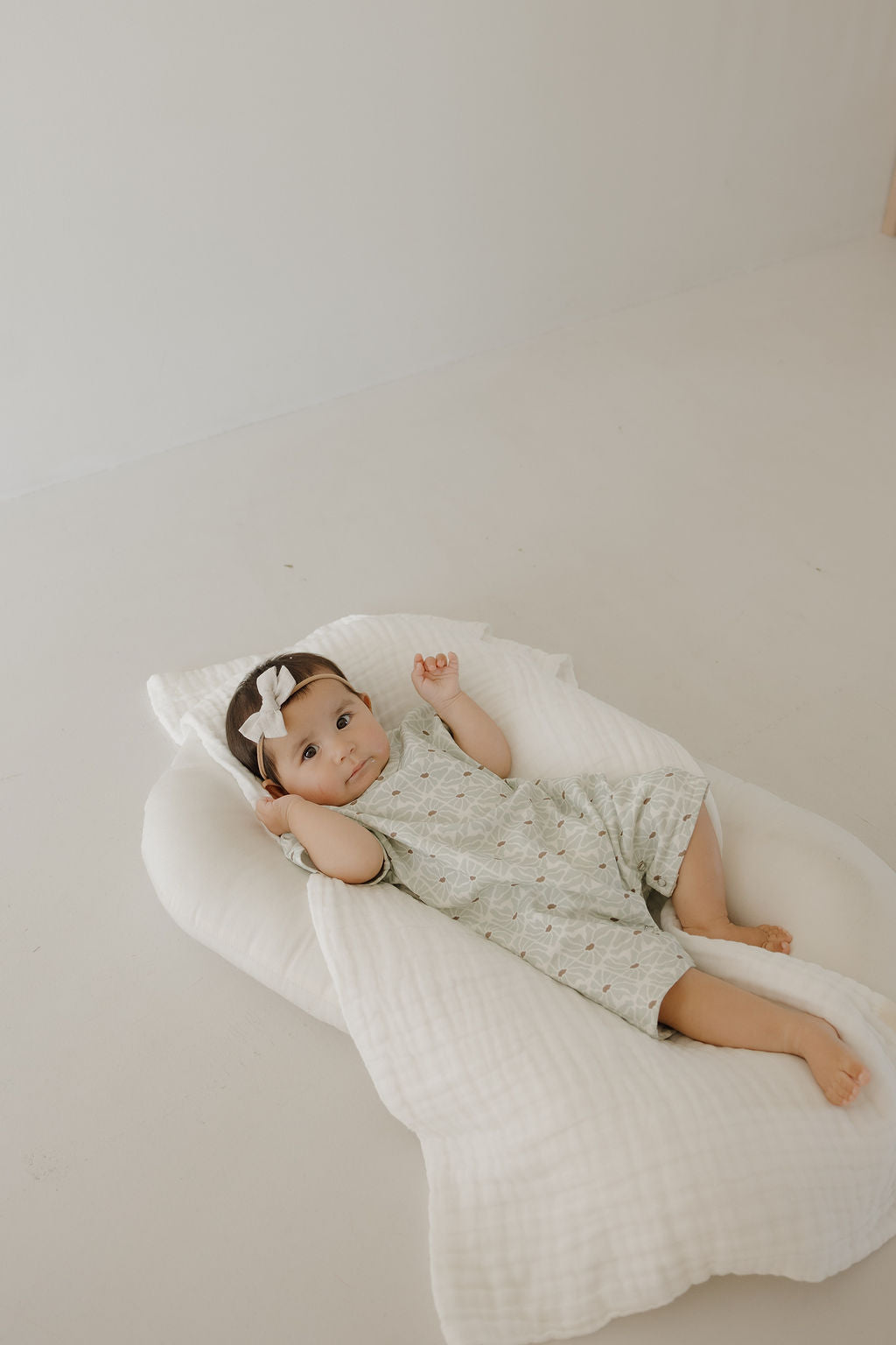 French Terry Romper | Coast