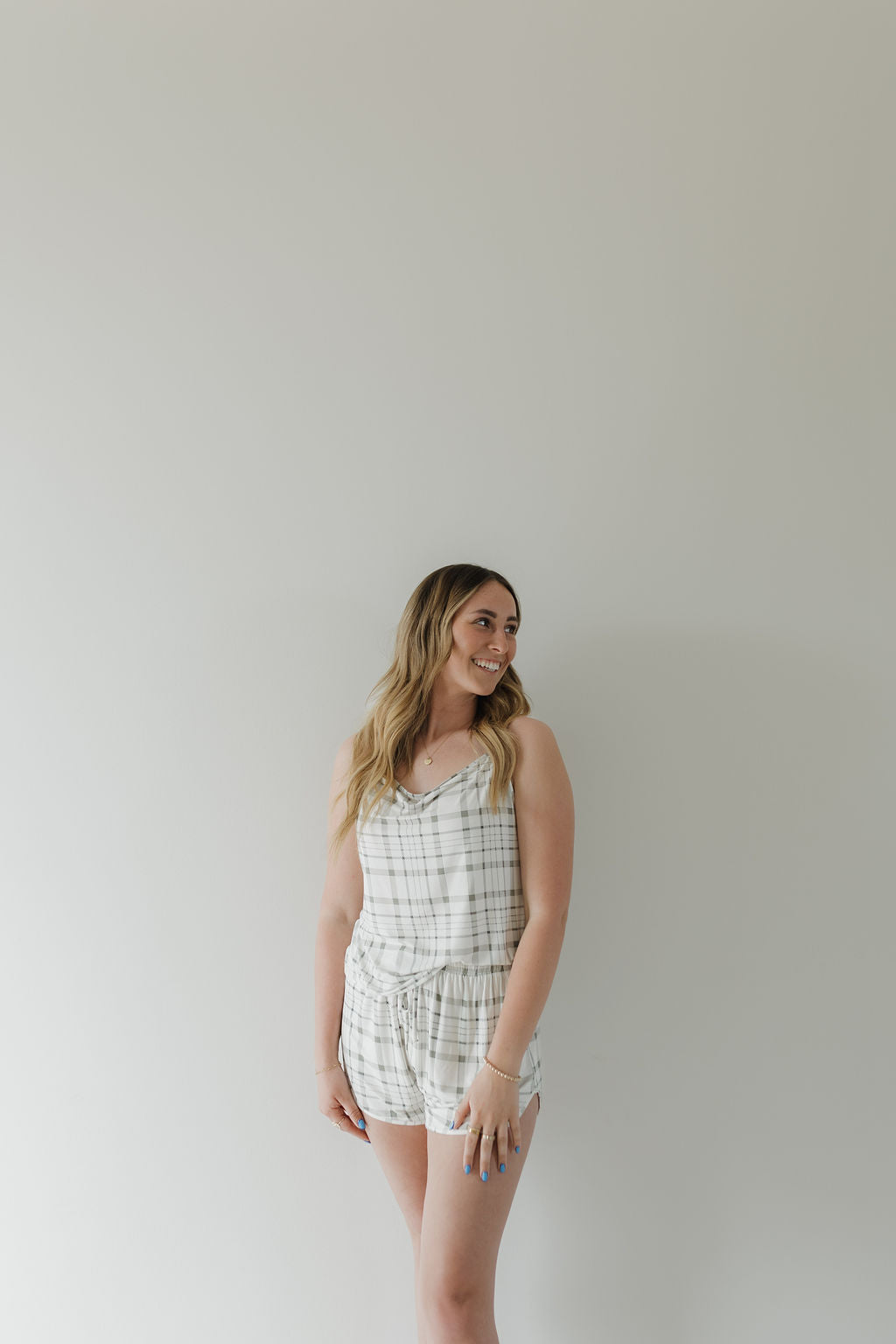 Cami Women's Bamboo Set | Picnic Plaid