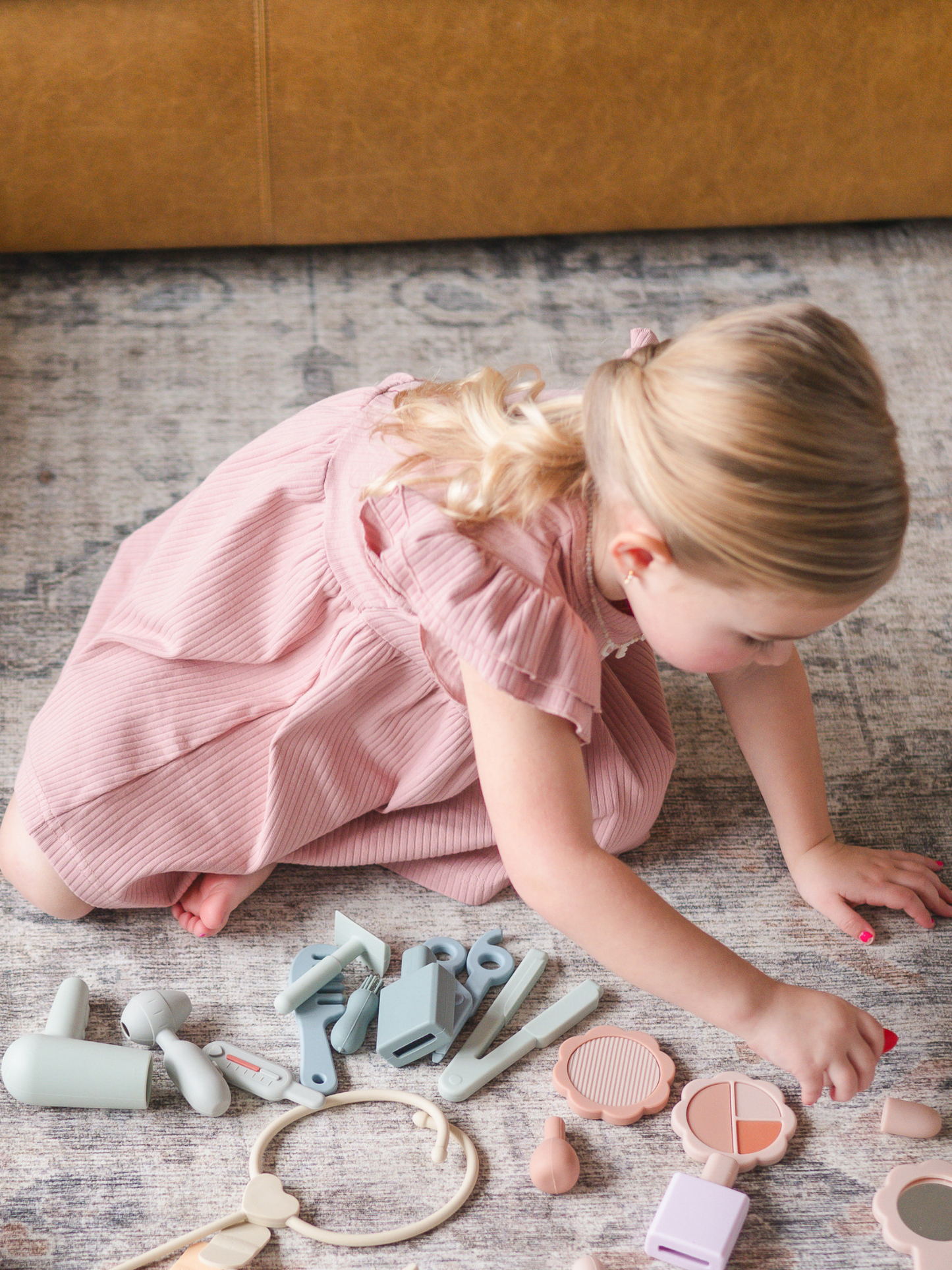 Organic Cotton Ruffle Dress