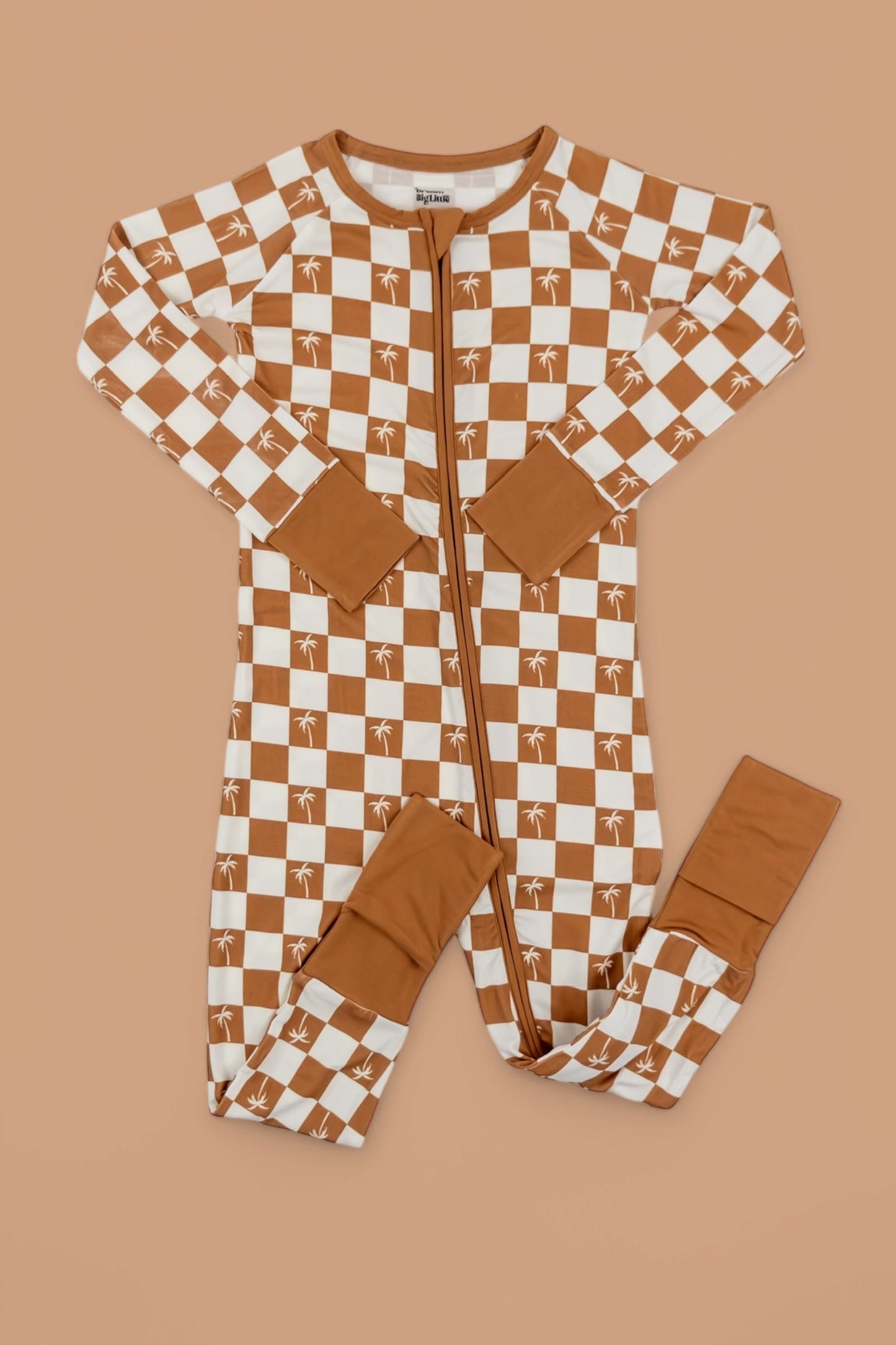EXCLUSIVE SANDY BEACH CHECKERS DREAM ROMPER