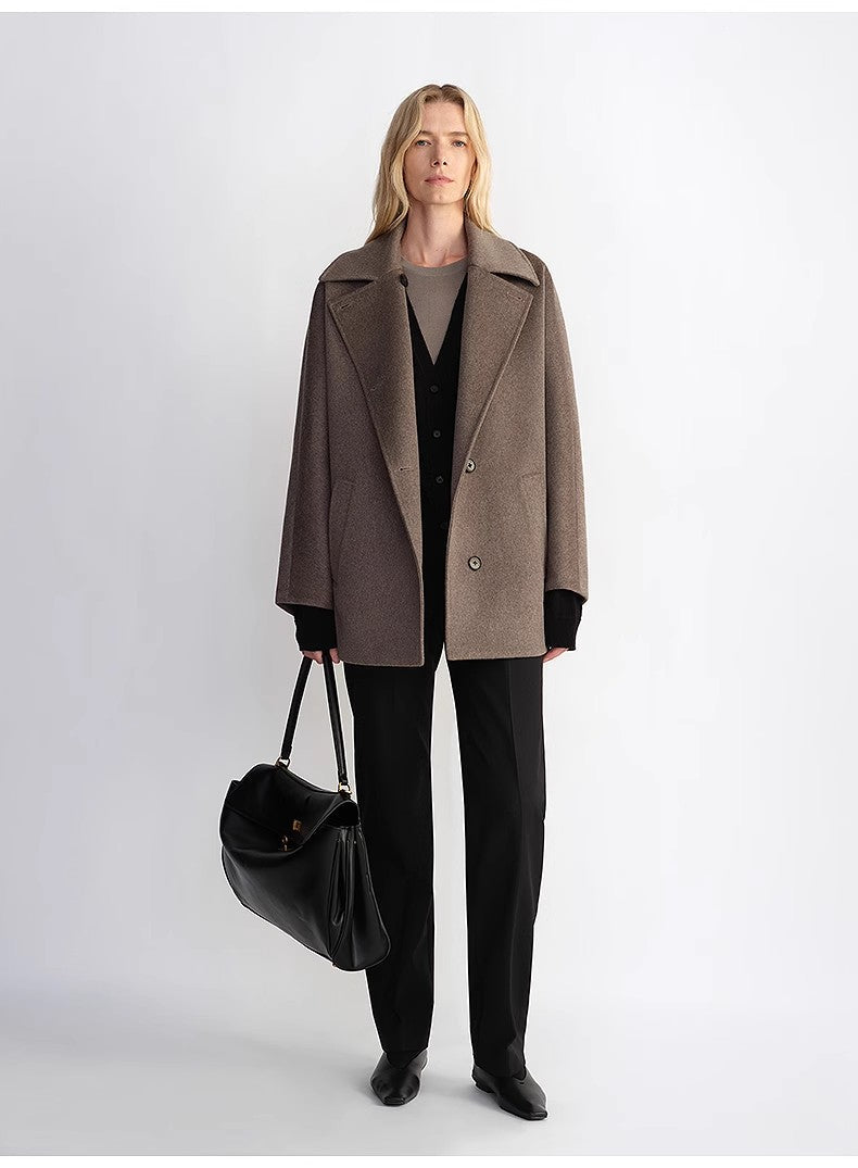 Fleeting Memories Cashmere Sheep Coat