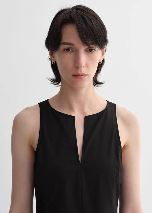 Micro-Cocoon-Shaped Dress