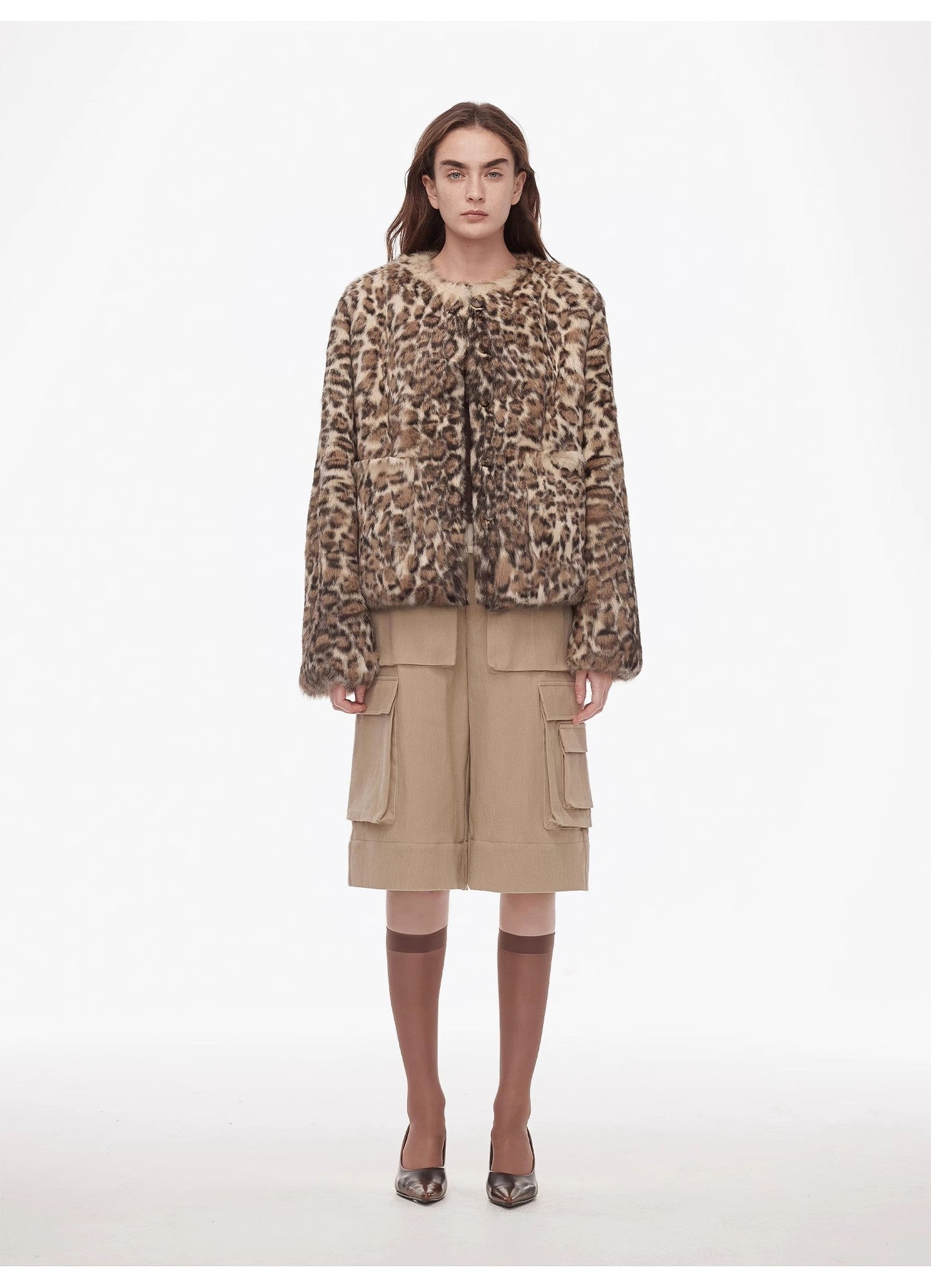 Leopard Print Guide Rabbit Jacket