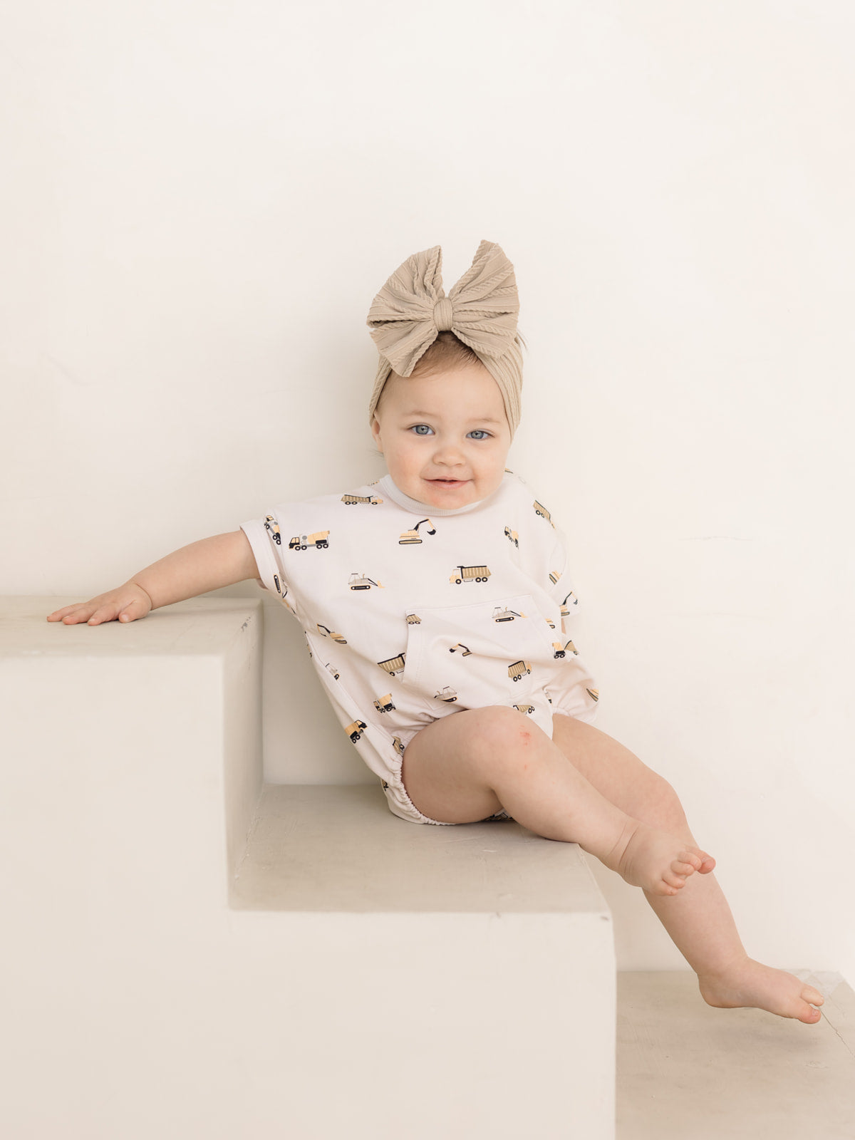 Construction | Short Sleeve Romper