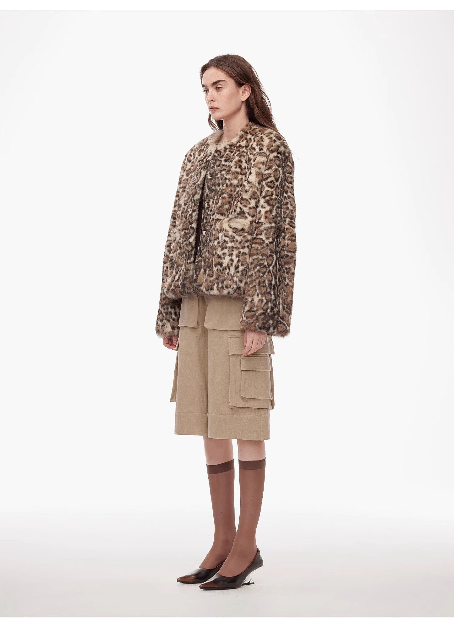 Leopard Print Guide Rabbit Jacket