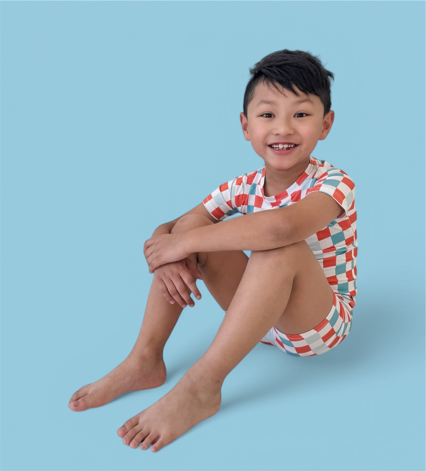 USA CHECKERS DREAM SHORT SET