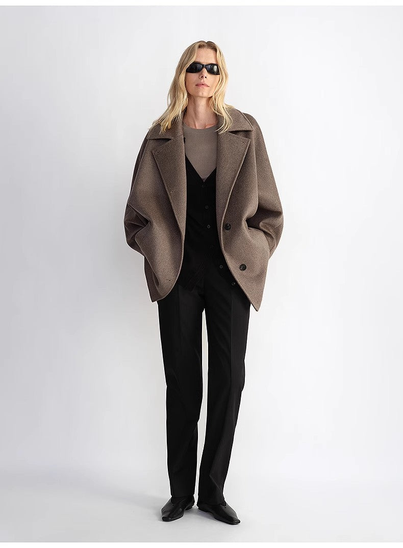 Fleeting Memories Cashmere Sheep Coat