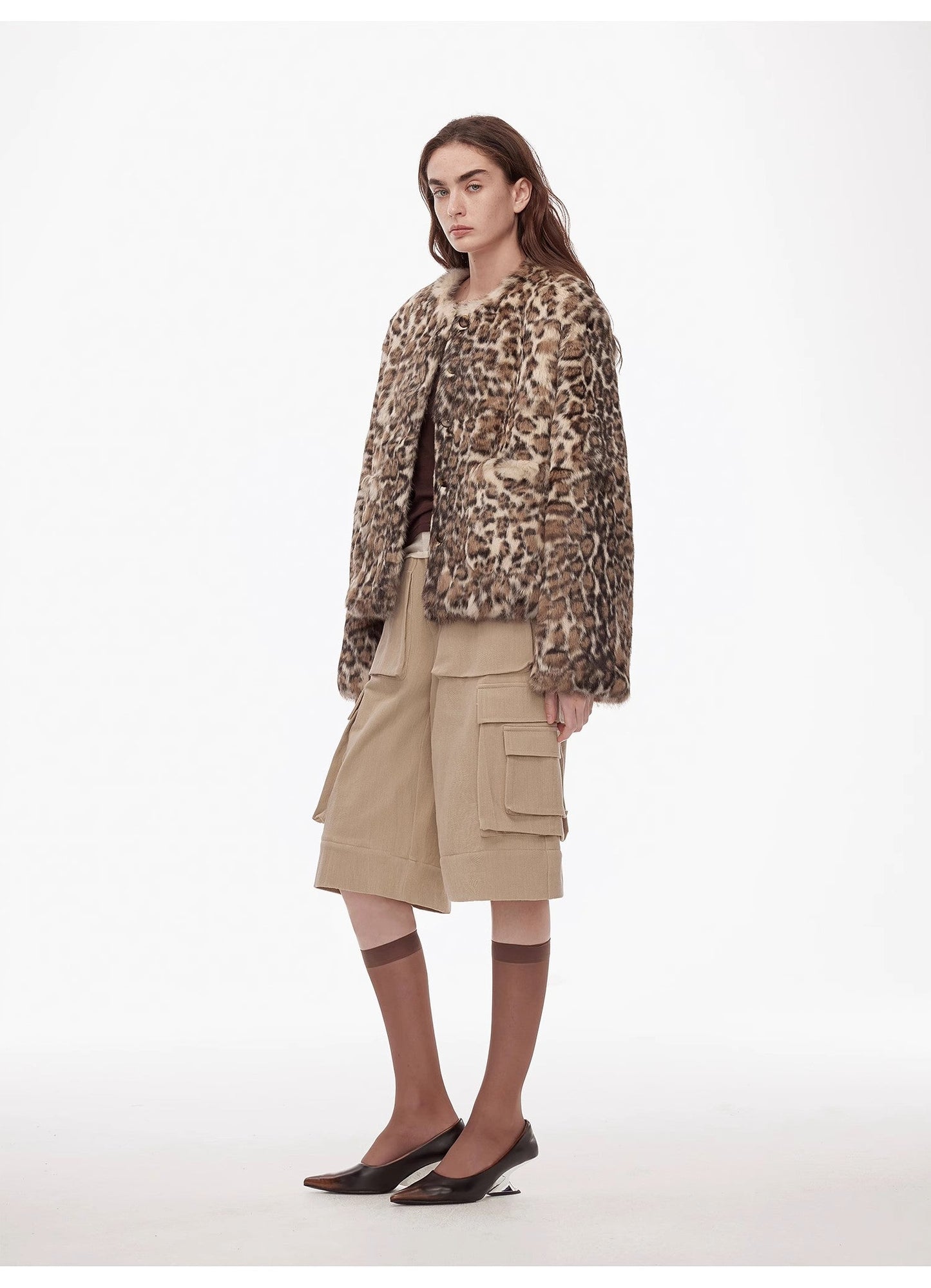 Leopard Print Guide Rabbit Jacket