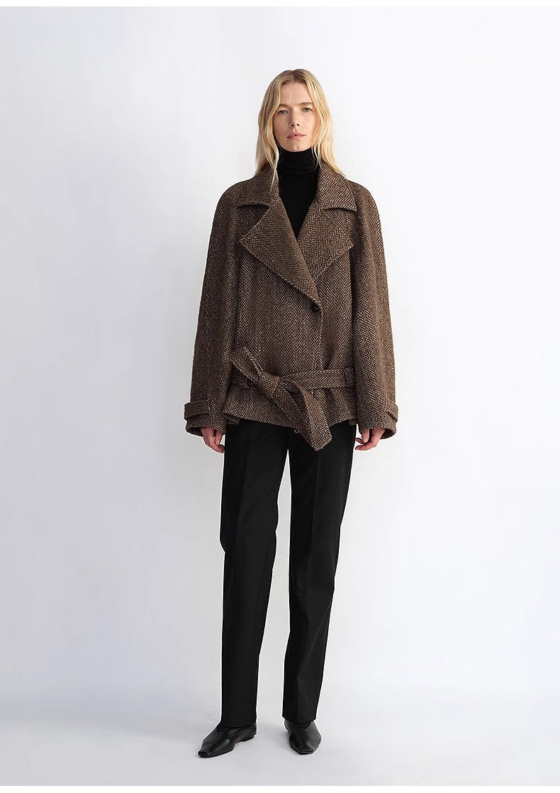 Warm Cocoon Wool Coat