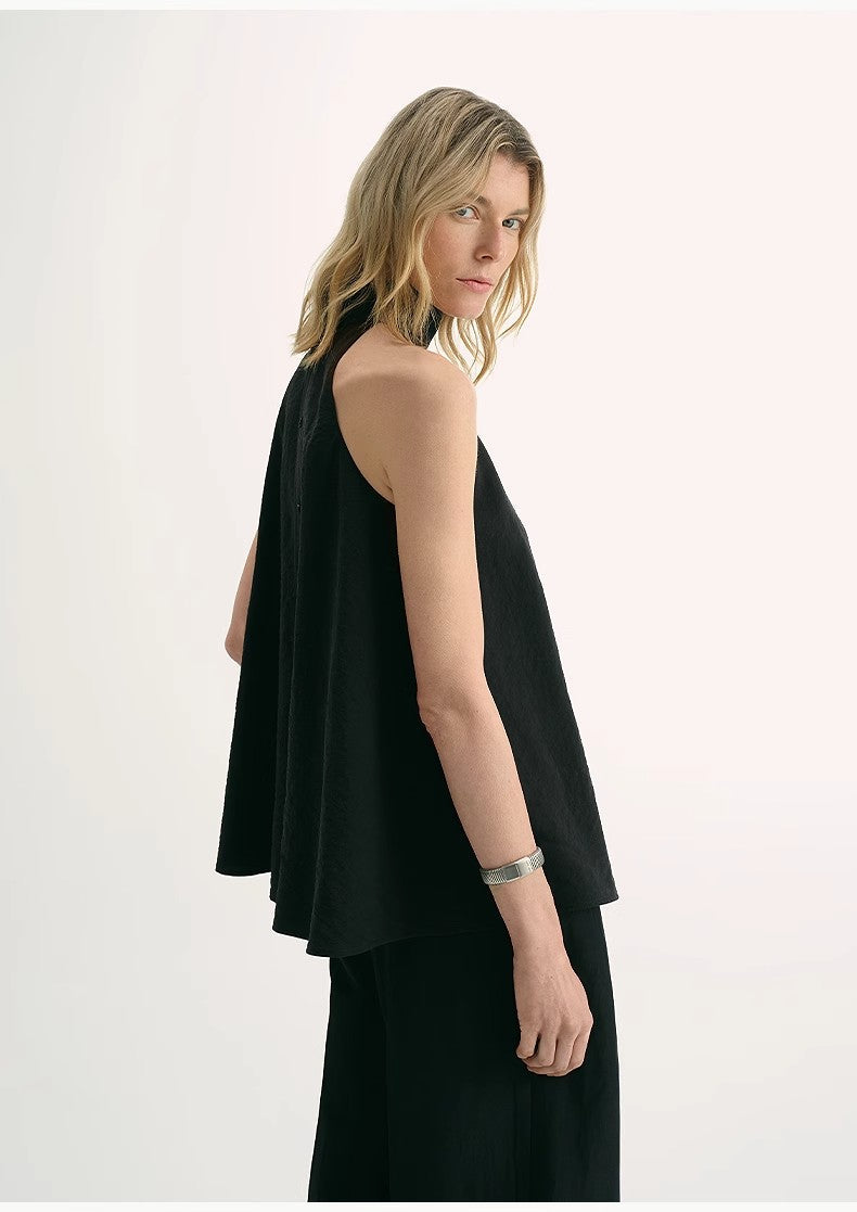 Mulberry Silk Wrinkle-Resistant Small High Collar Vest