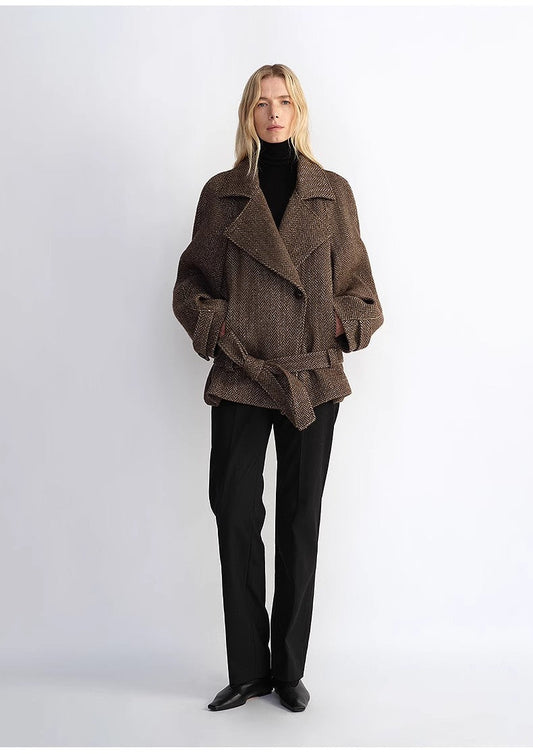Warm Cocoon Wool Coat