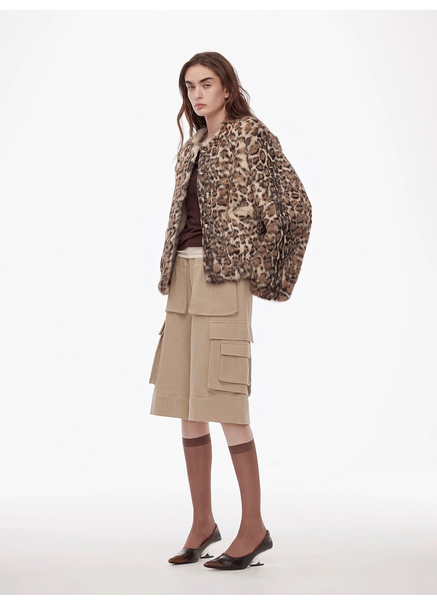 Leopard Print Guide Rabbit Jacket