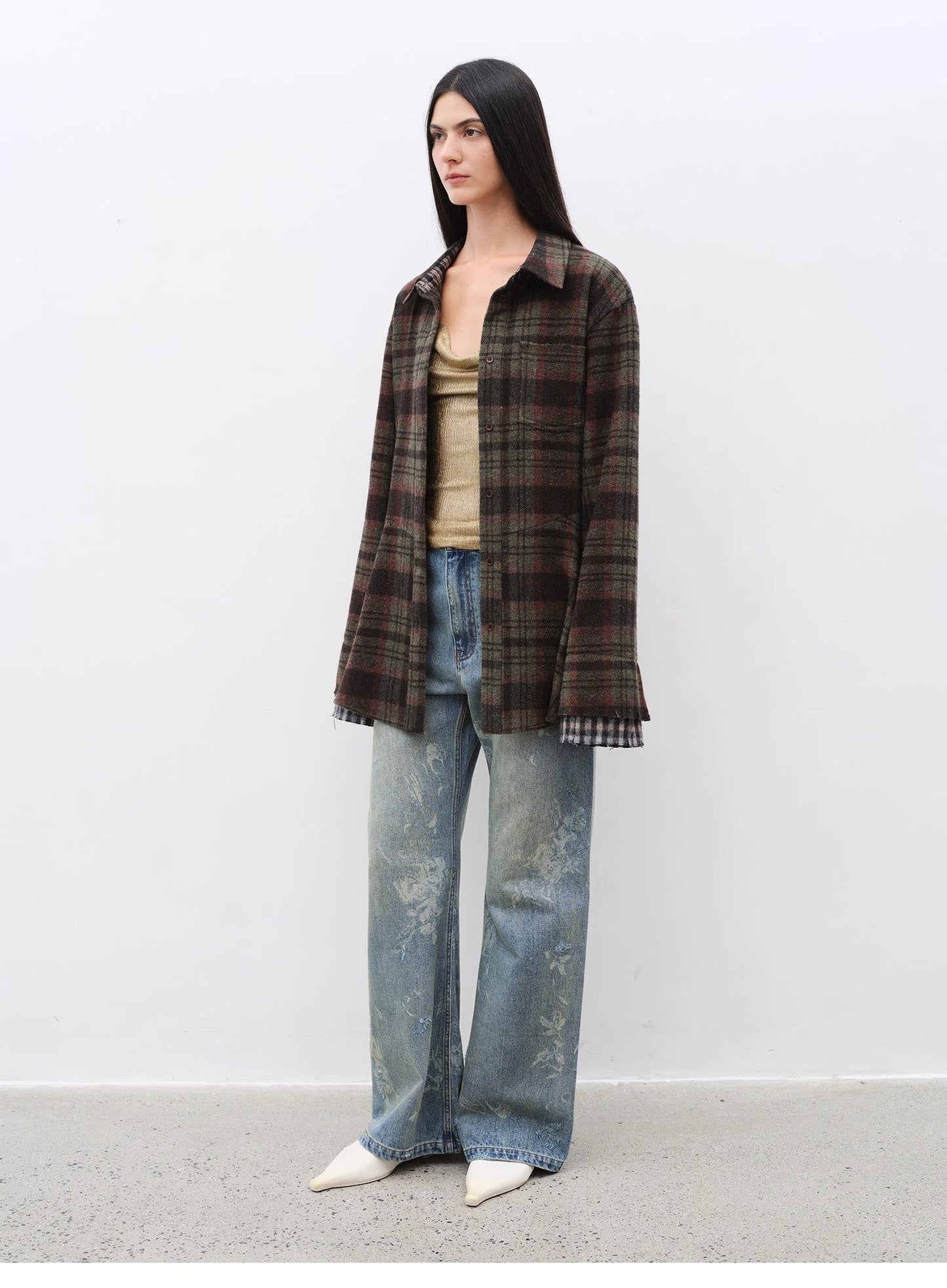 Denim Shadow Jeans
