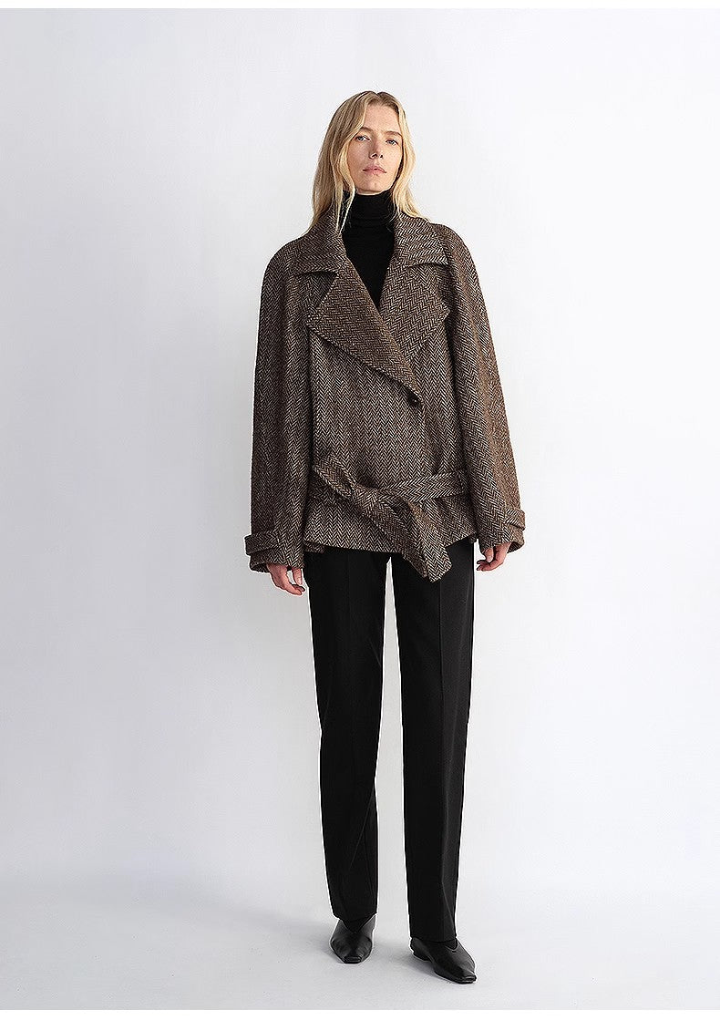 Warm Cocoon Wool Coat