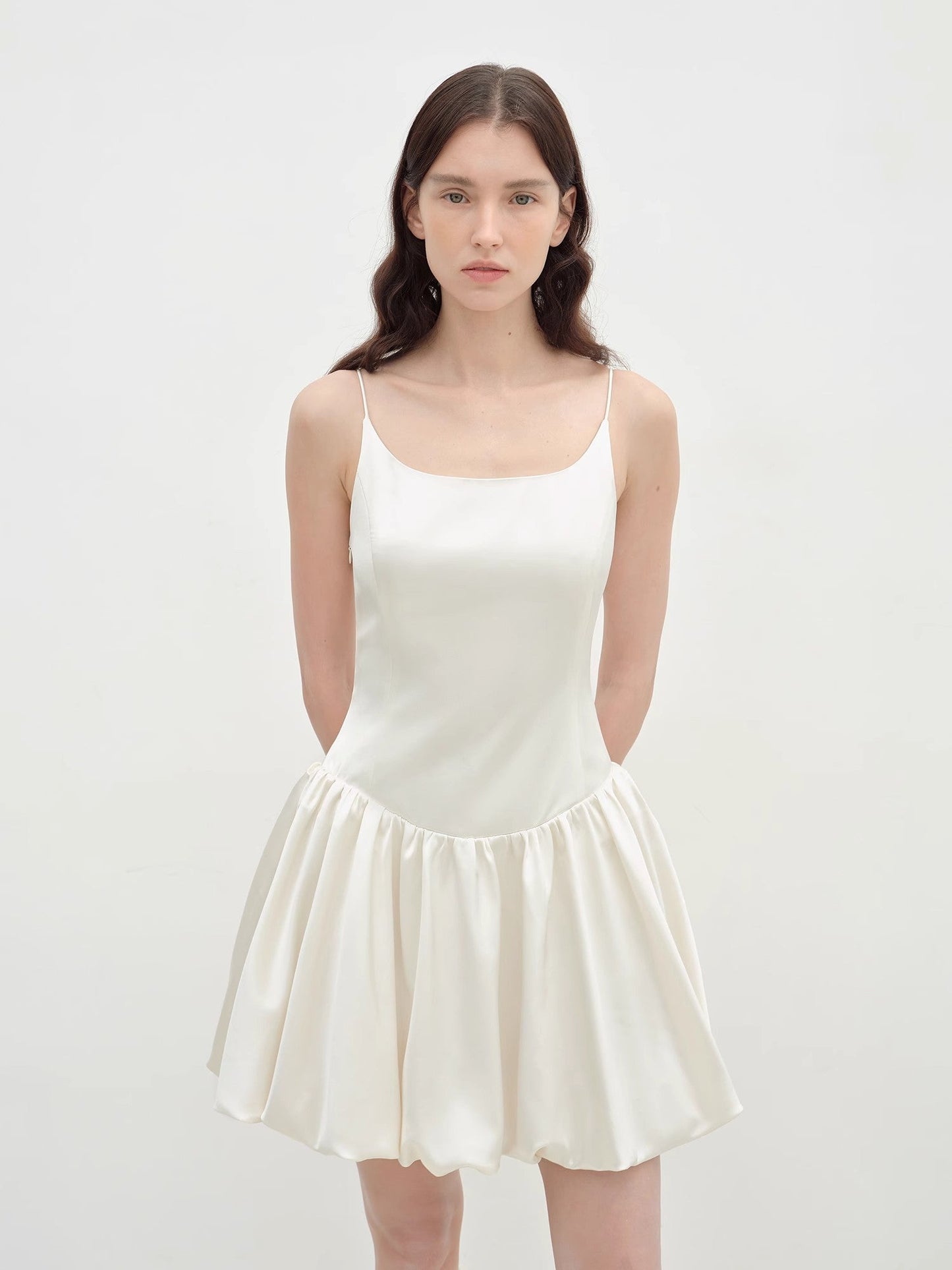 "Ballet" Acetate Satin Luxury Slip Dress