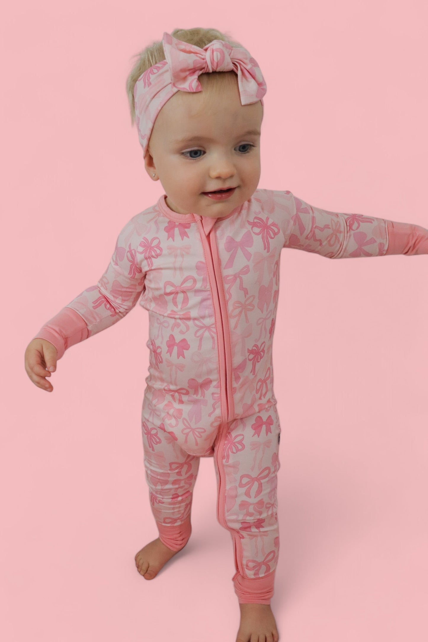 BLISSFUL BOWS DREAM ROMPER