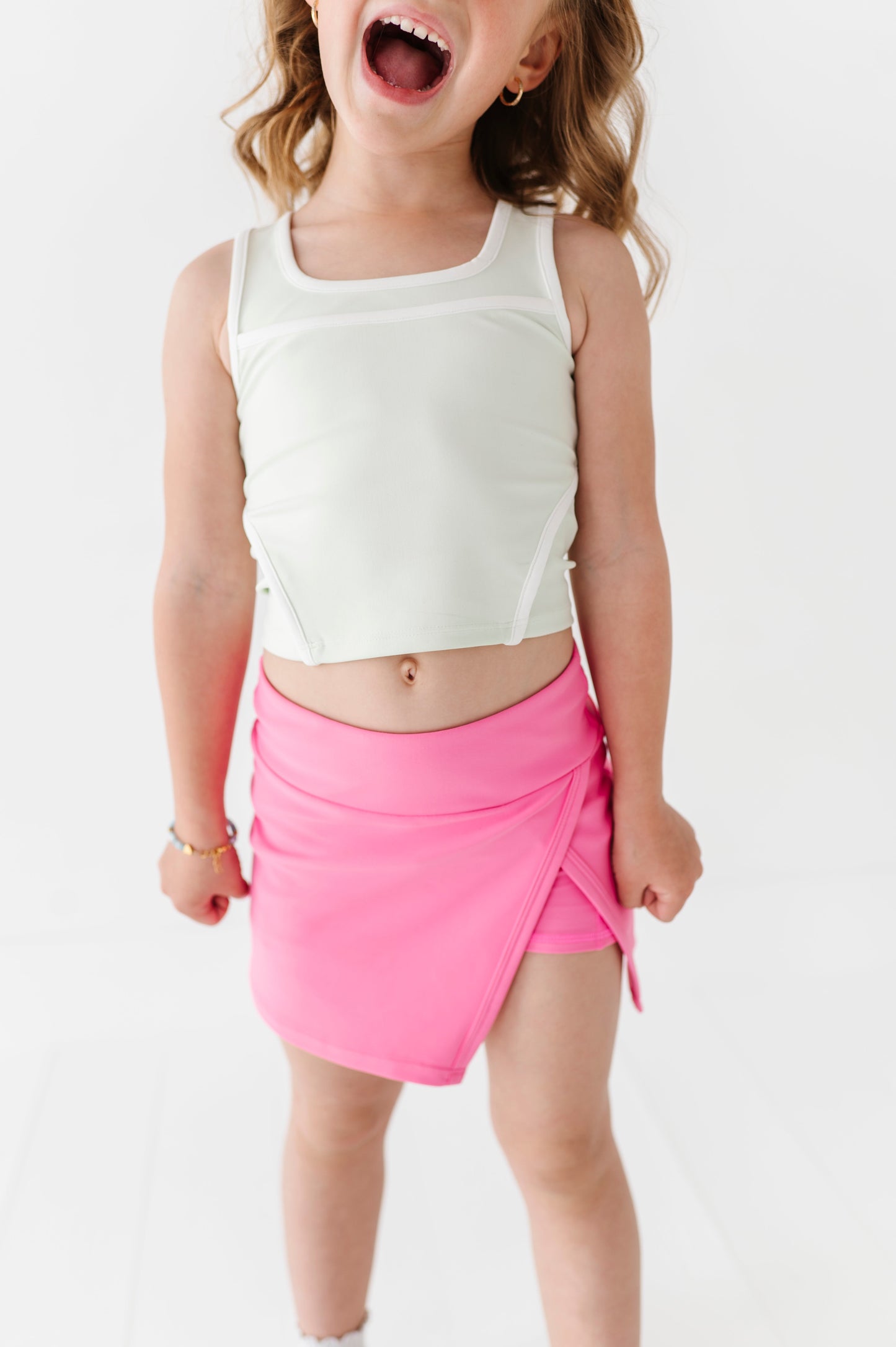 Berry Pink | Side Split Skort