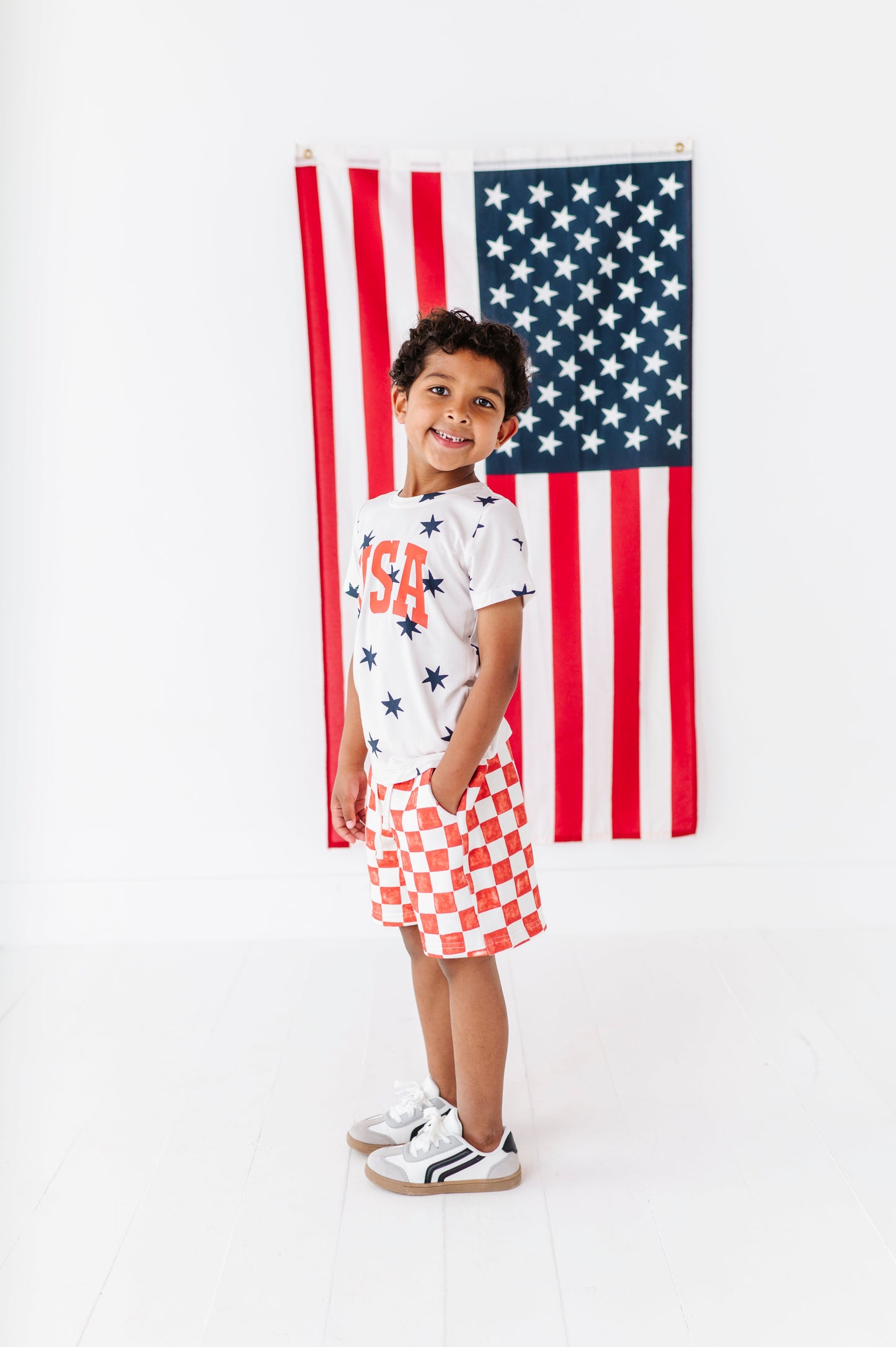 Red Check | BOYS Shorts