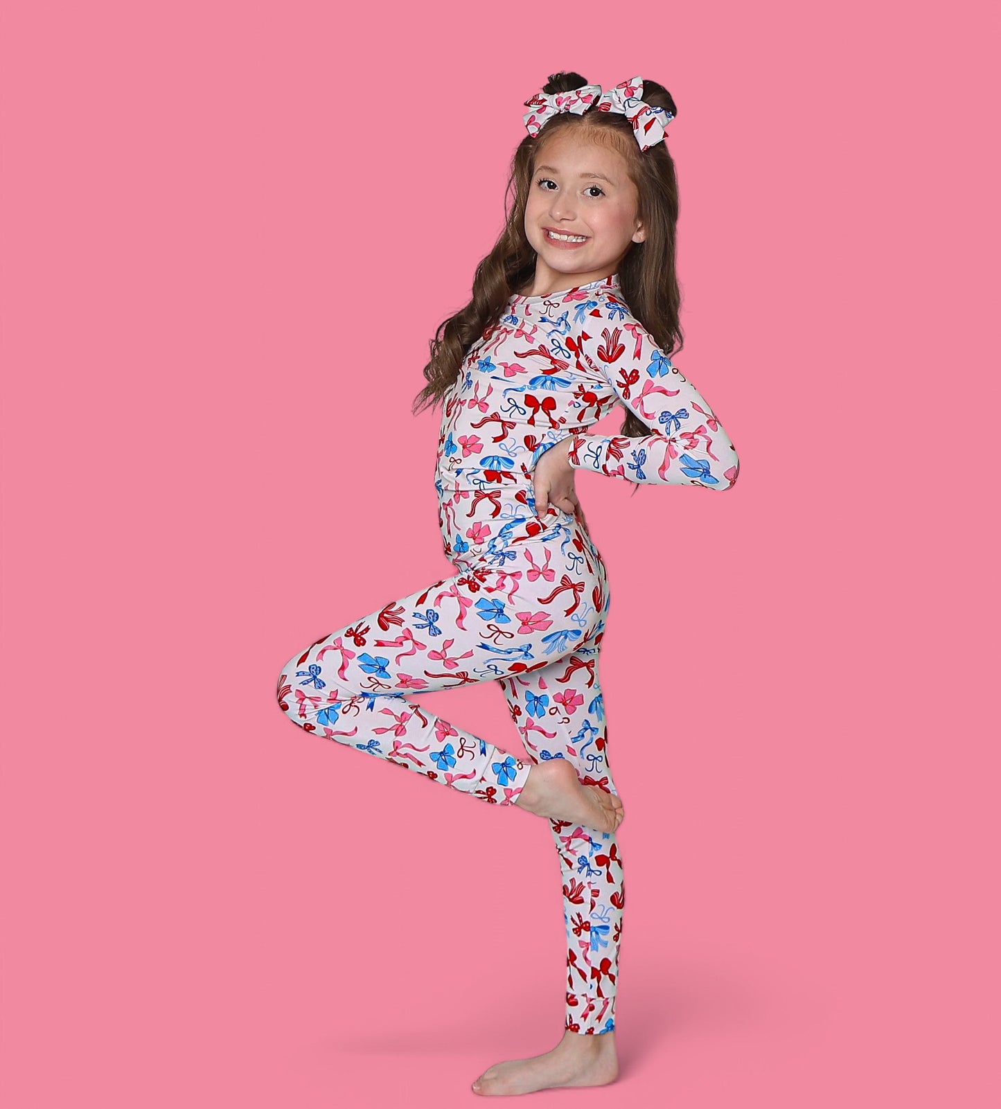 RED, WHITE AND BOWS DREAM SET