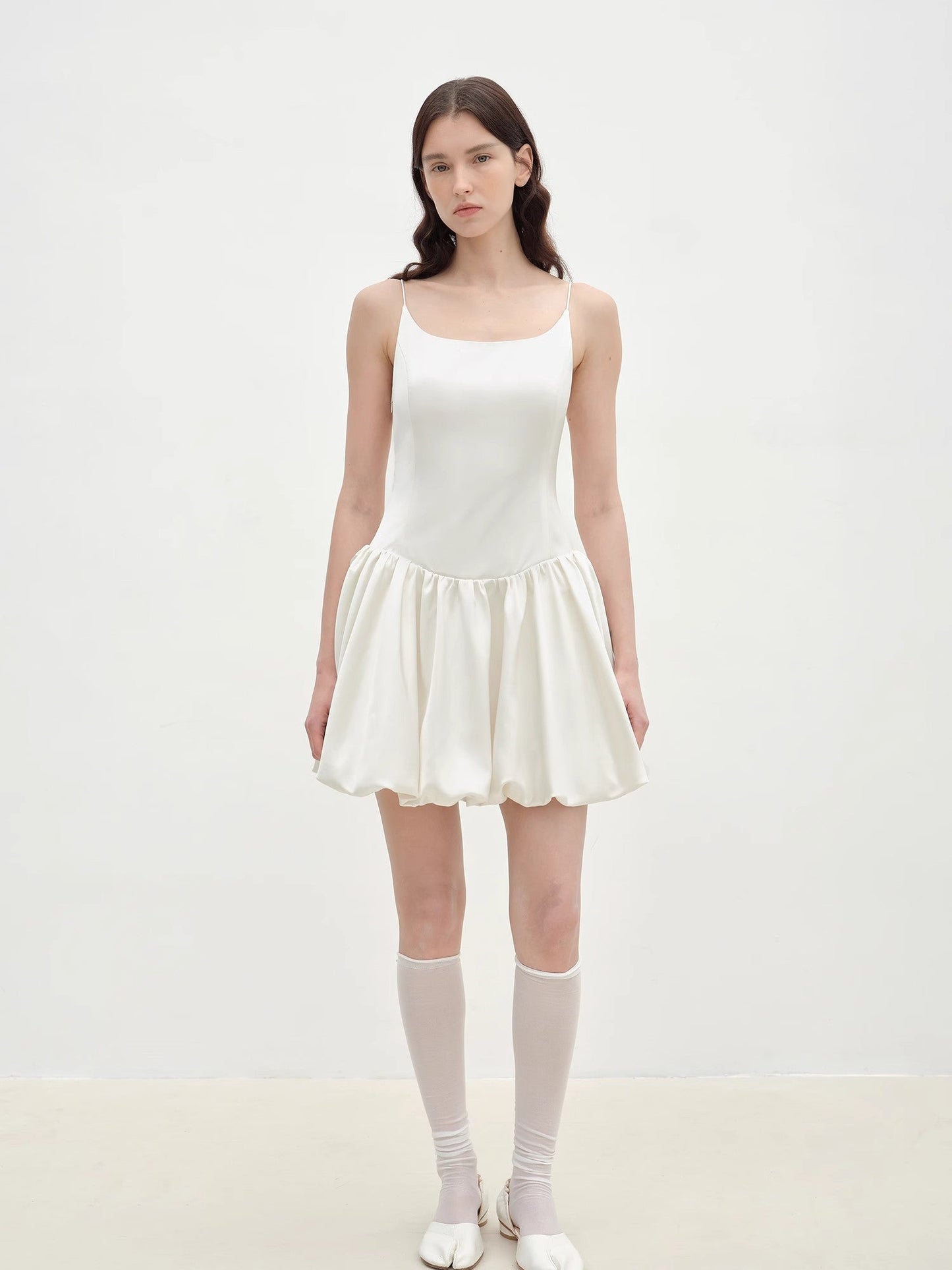 "Ballet" Acetate Satin Luxury Slip Dress