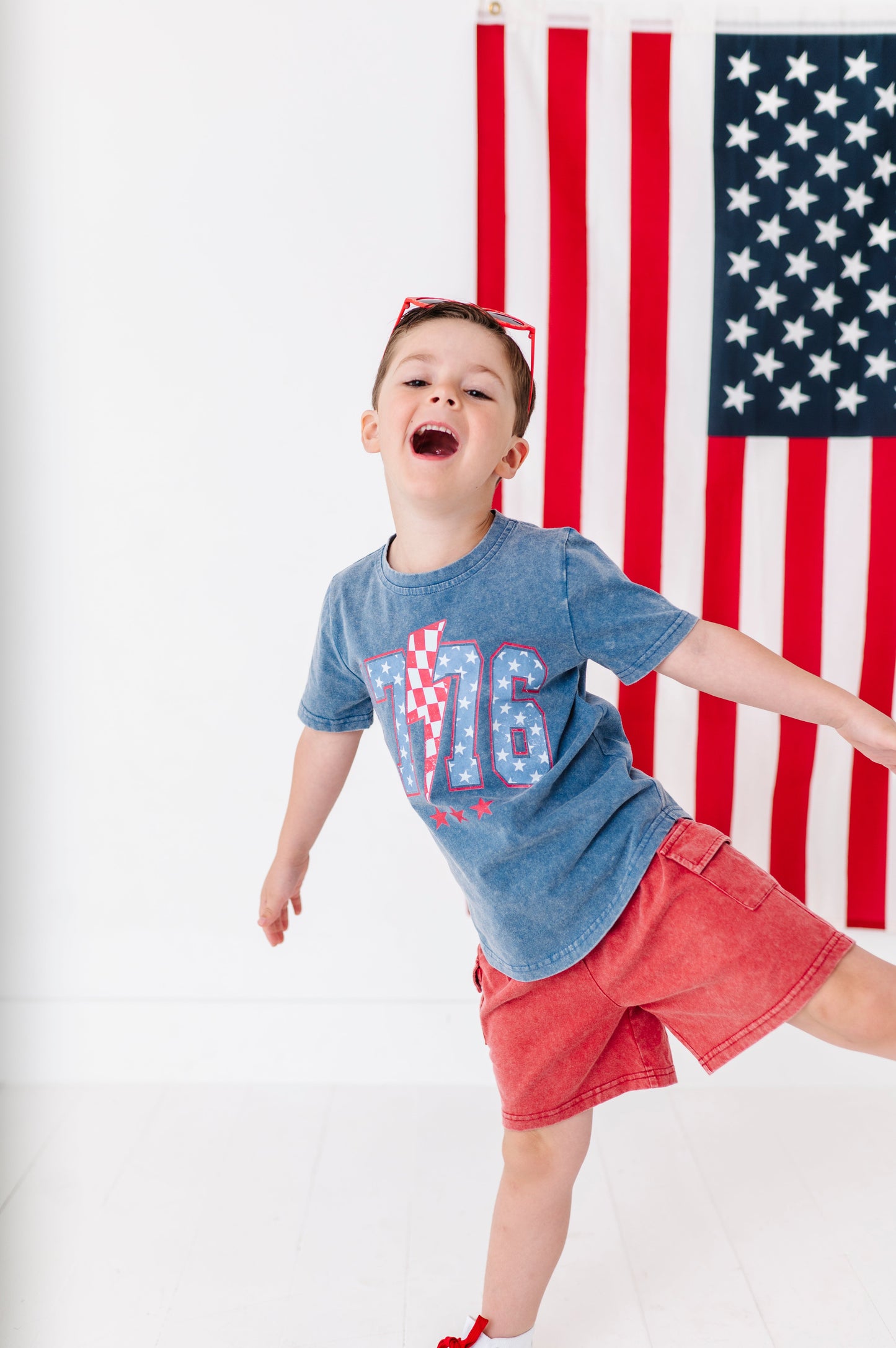 1776 | Navy BOYS Tee