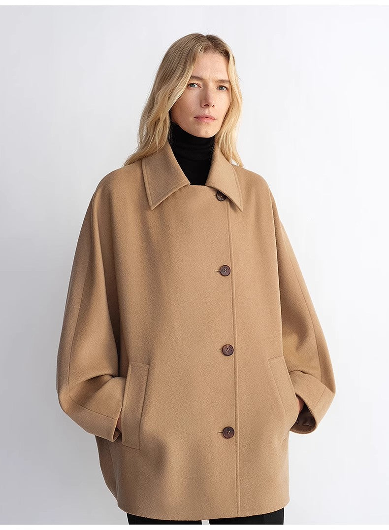 Fleeting Memories Cashmere Sheep Coat