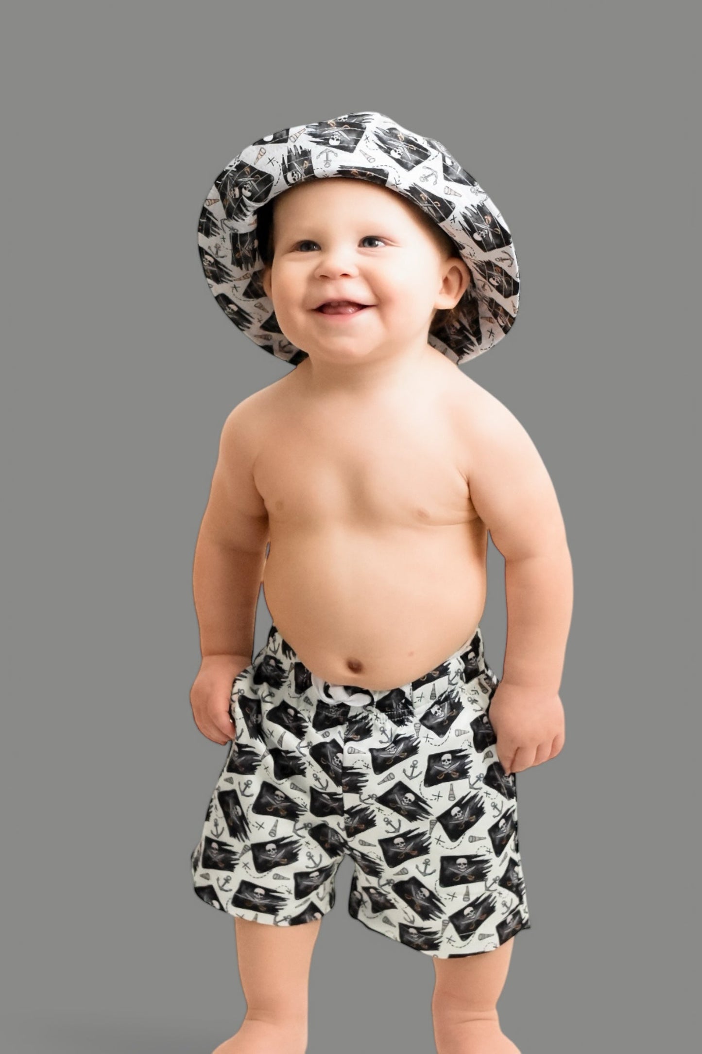 PIRATE CREW BOY'S DREAM SWIM TRUNKS