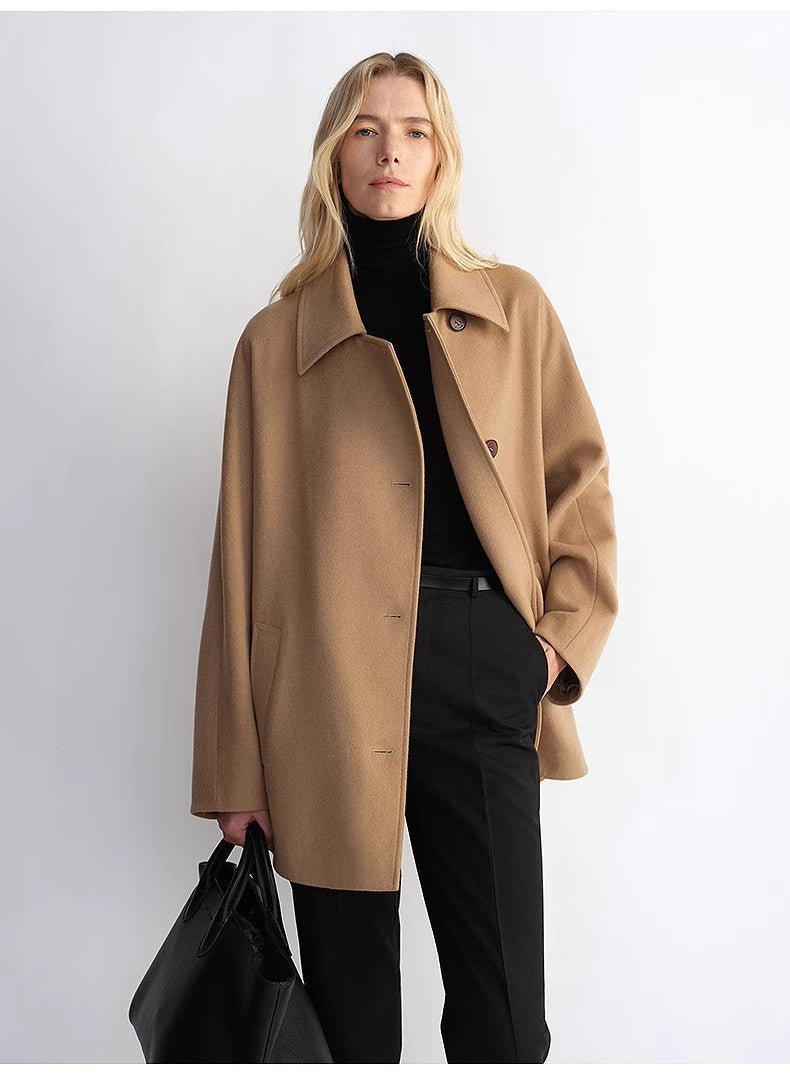 Fleeting Memories Cashmere Sheep Coat