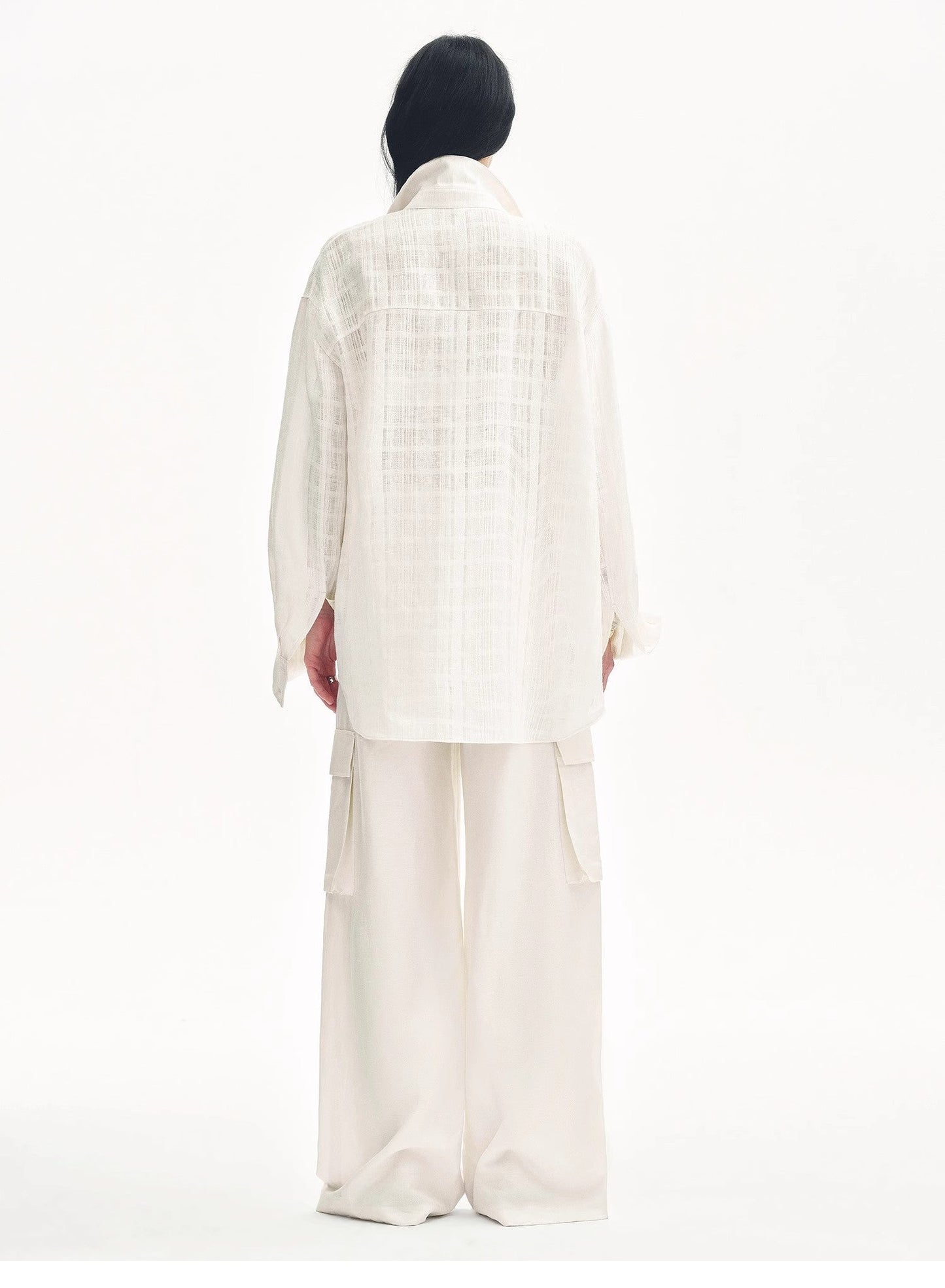 Rhythm in the Same Frequency Tencel Linen Pants